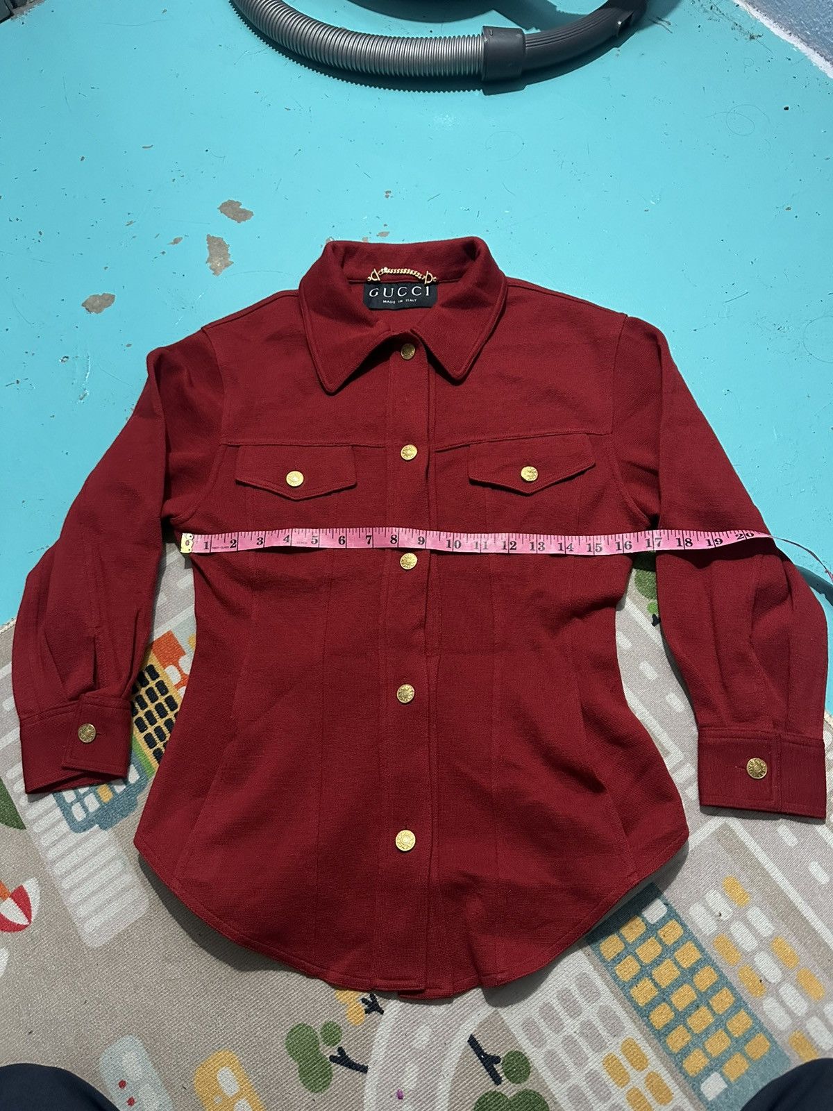 Gucci × Vintage Vintage Gucci Button Ups Size US XS / EU 42 / 0 - 8 Thumbnail