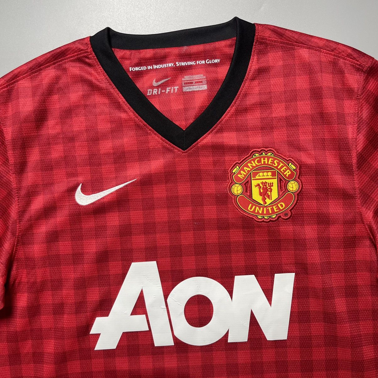 Vintage MAN UNITED NIKE 2012/2013 FOOTBALL HOME JERSEY #7 VALENCIA Size US S / EU 44-46 / 1 - 4 Thumbnail