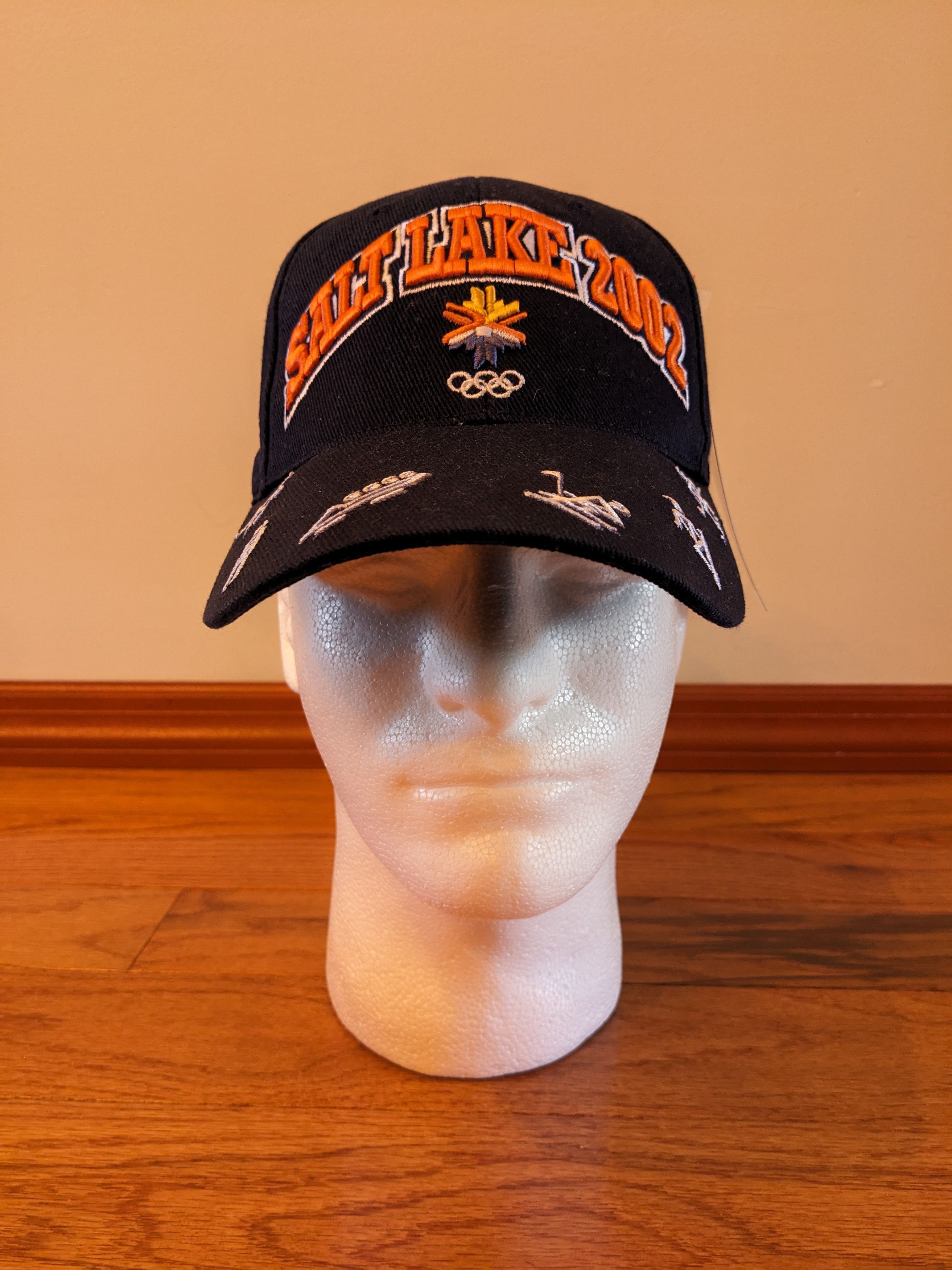USA Olympics × Vintage Vintage Salt Lake 2002 Olympics New Blue Hat Size ONE SIZE - 2 Thumbnail