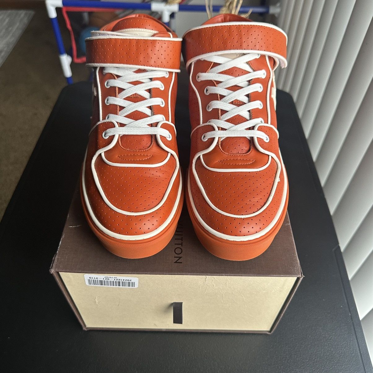 Louis Vuitton Louis Vuitton Mid Top ACAPULCO LEATHER Size US 10 / EU 43 - 3 Thumbnail