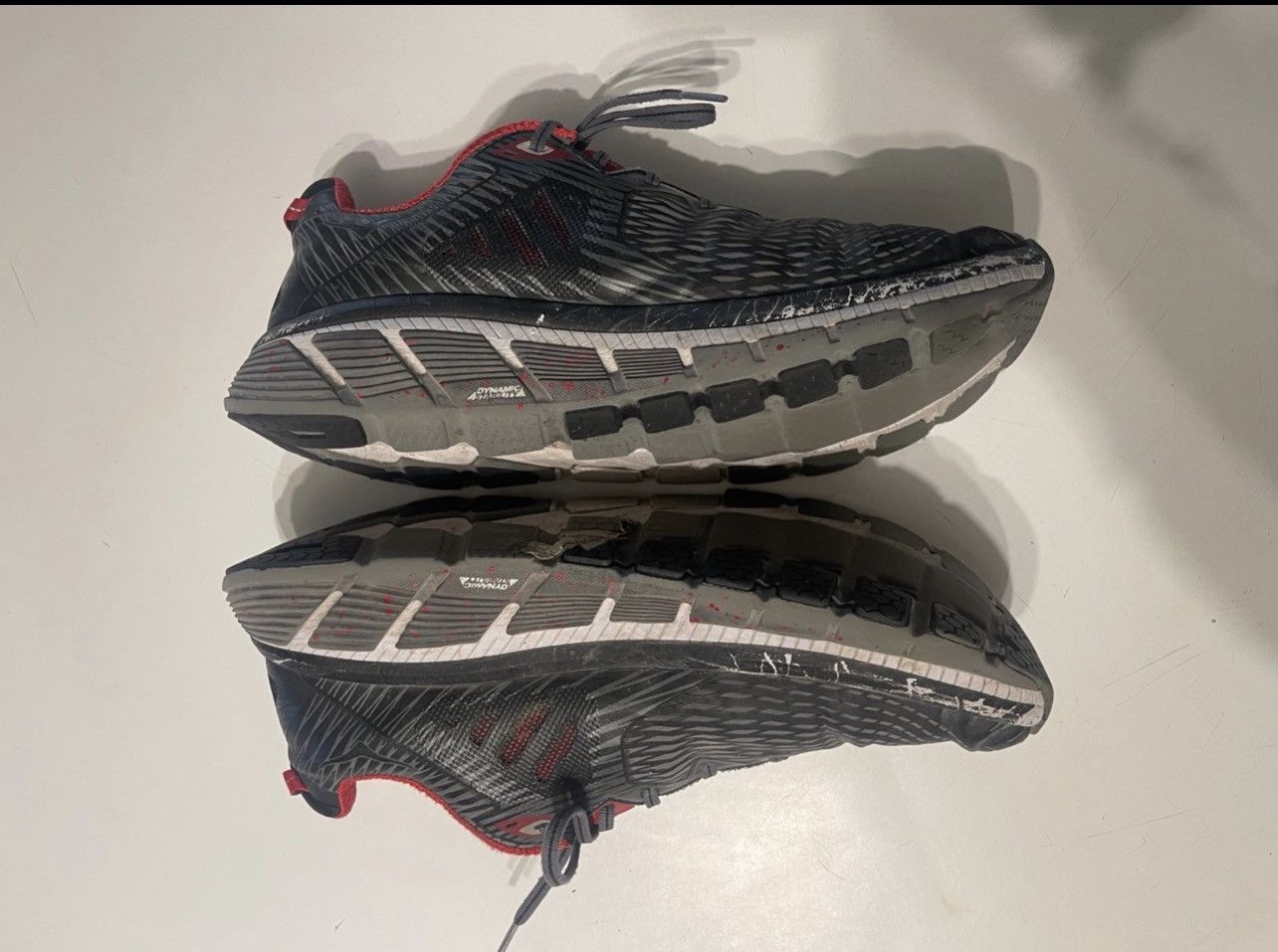 Hoka Hoka One One Men’s 14 Graviota 2R Red Black Running Shoes Size US 14 / EU 47 - 4 Thumbnail