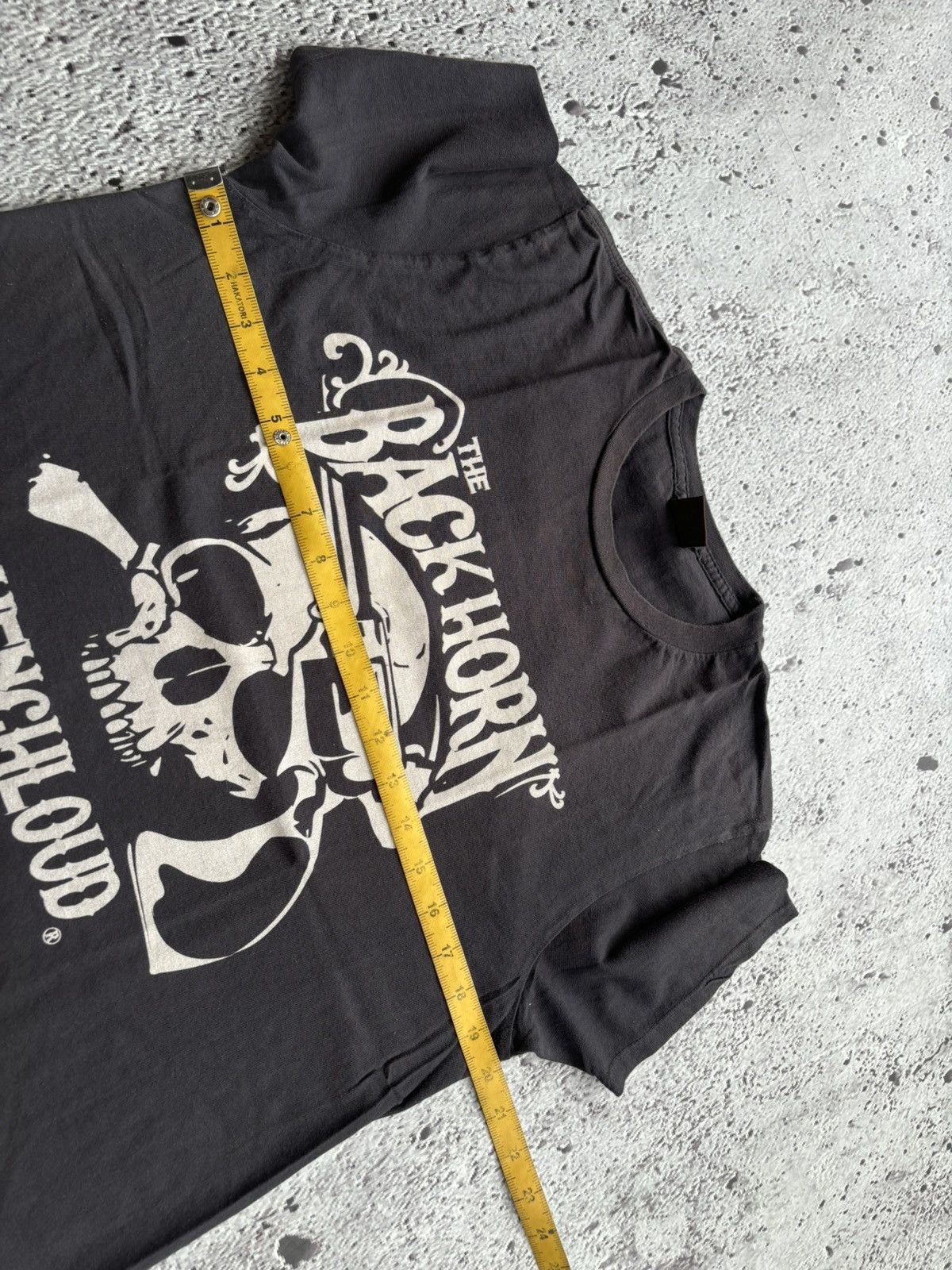 QUENCHLOUD Japanese Quenchloud back horn skull tshirt Size US M / EU 48-50 / 2 - 8 Thumbnail