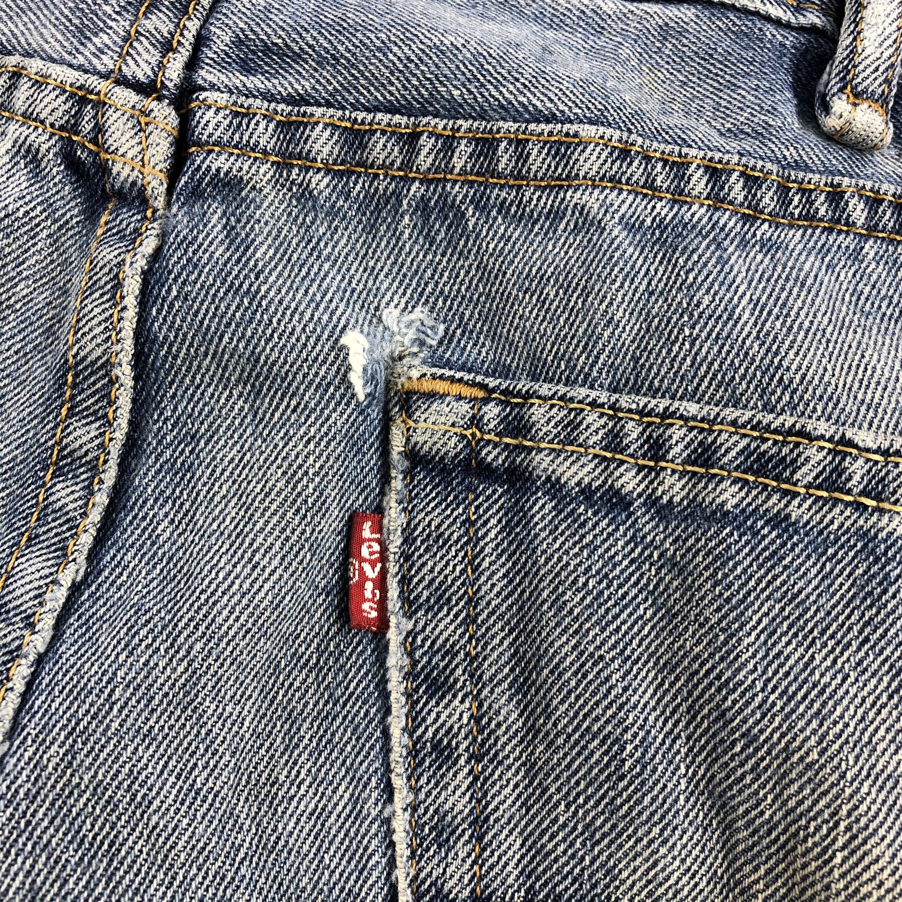 Levi's Vintage Blue Wash Levis 505 Jeans-J2261 Size US 38 / EU 54 - 8 Thumbnail