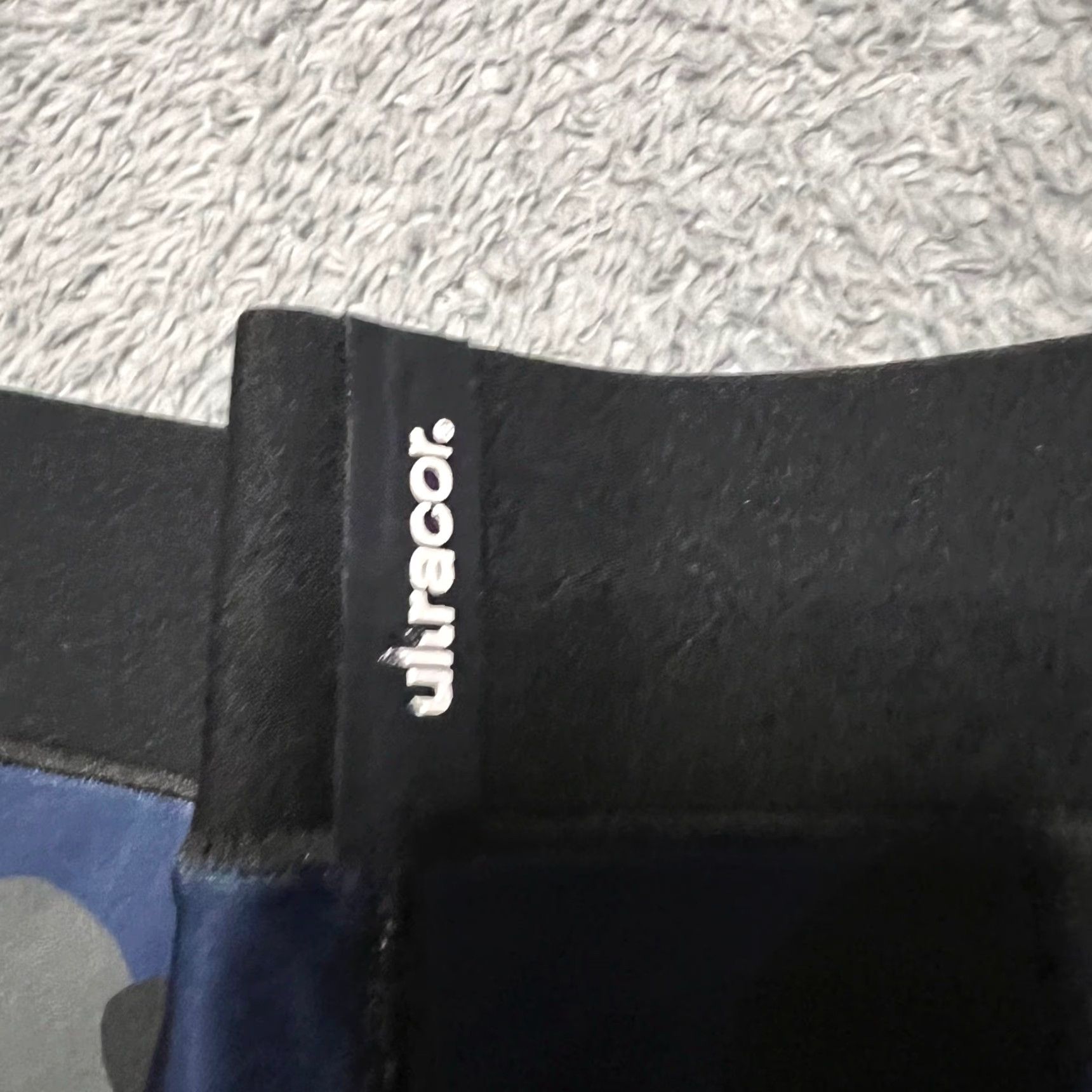 Vintage ULTRACOR Leggings Pants Womens Medium Blue Black Stars Size 32" / US 10 / IT 46 - 5 Thumbnail