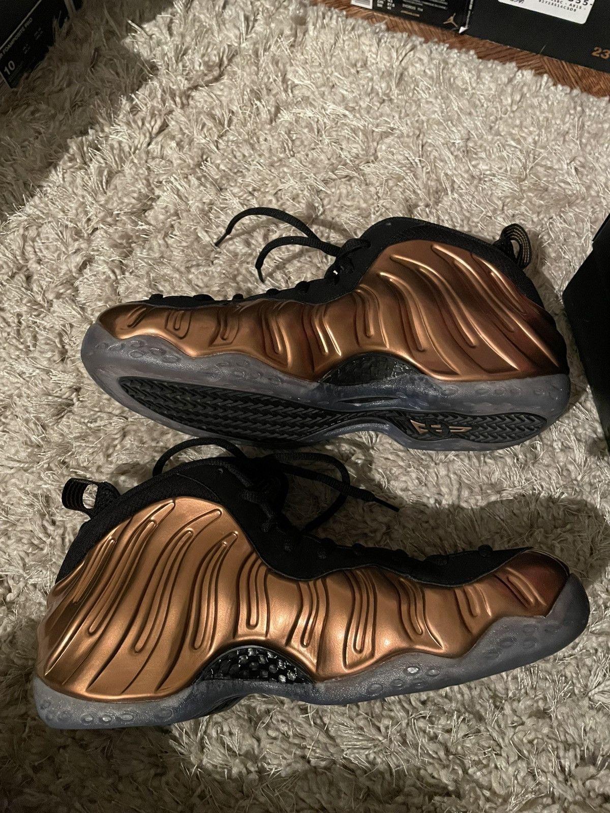 Nike Nike Air Foamposite One Copper Size US 10.5 / EU 43-44 - 3 Thumbnail