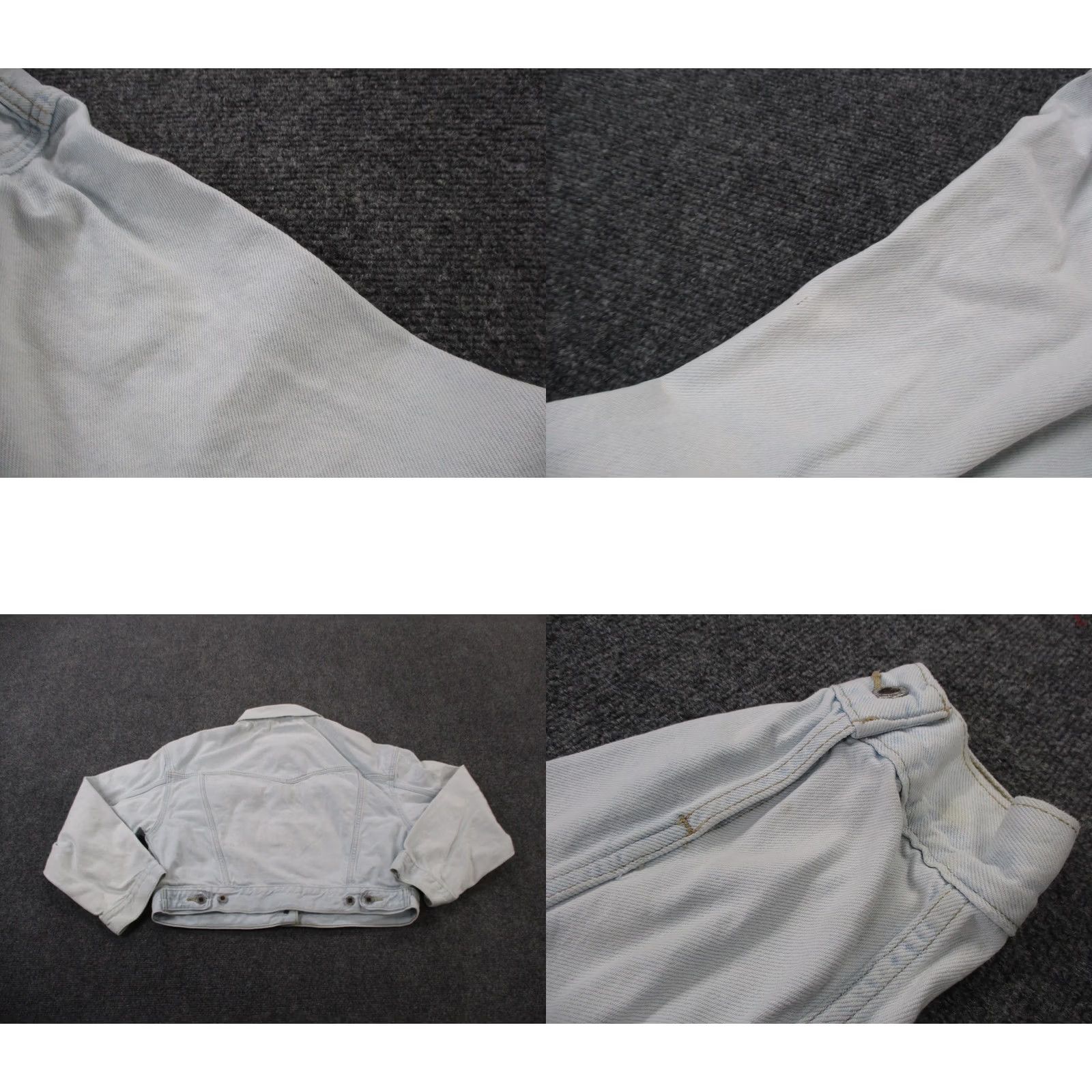 Levi's Levis Trucker Jacket Womens L Blue Denim Cotton Vintage Regular Short Jacket 1990s Womens Levi's Trucker Size 36" / US 14 / IT 50 - 8 Thumbnail