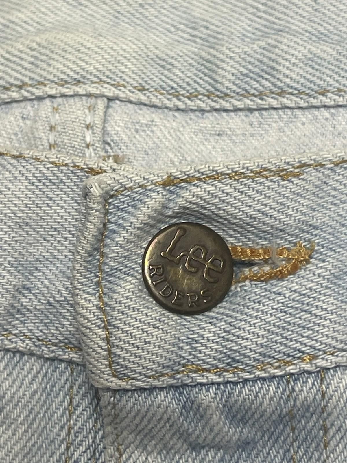 Lee Vintage Lee Riders Denim Jeans 40x34 USA 80s Light Wash Size US 40 / EU 56 - 12 Thumbnail