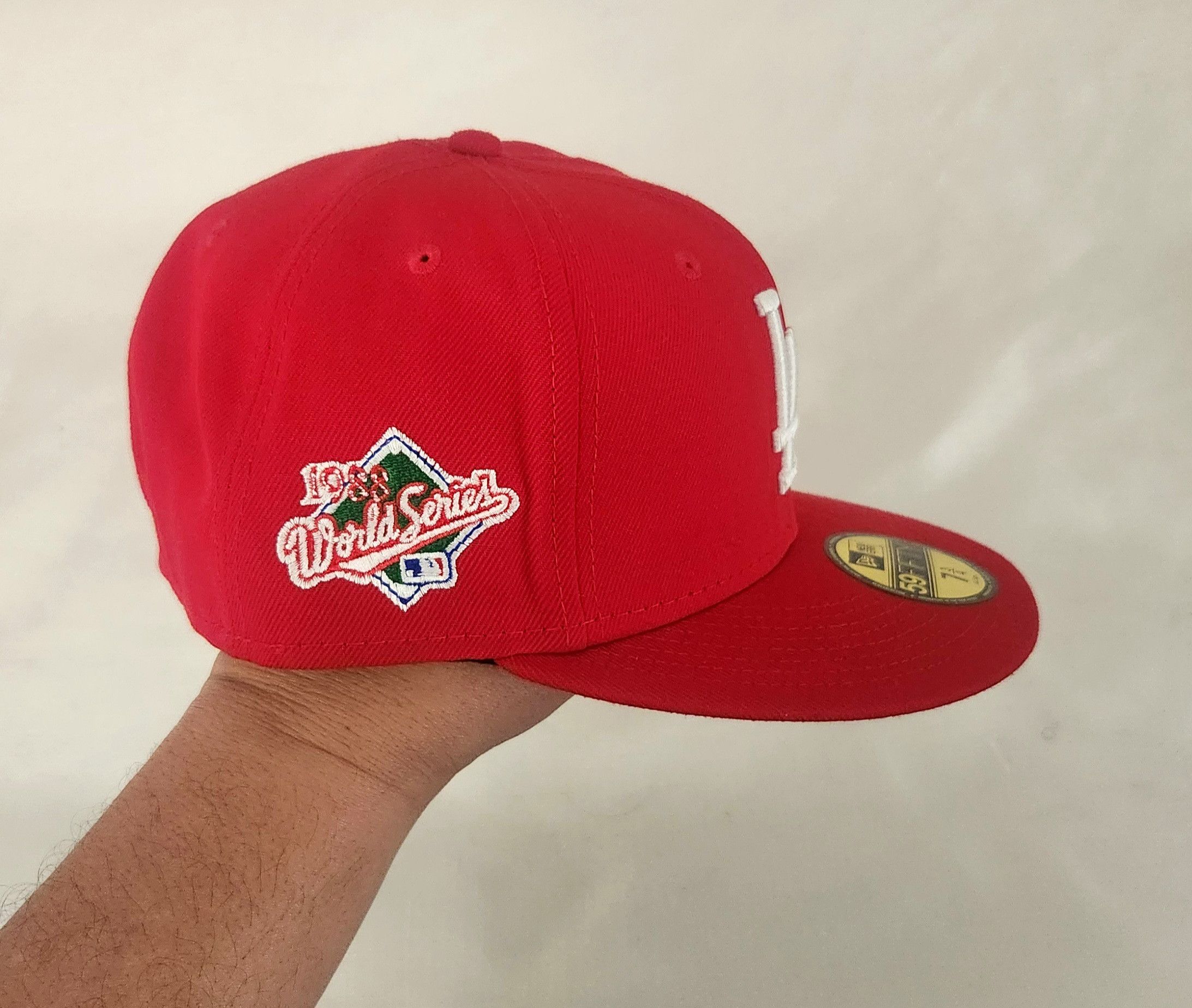 Cooperstown Collection × New Era New Era Los Angeles Dodgers 1988 World Series Patch 7 3/4 Size ONE SIZE - 5 Thumbnail