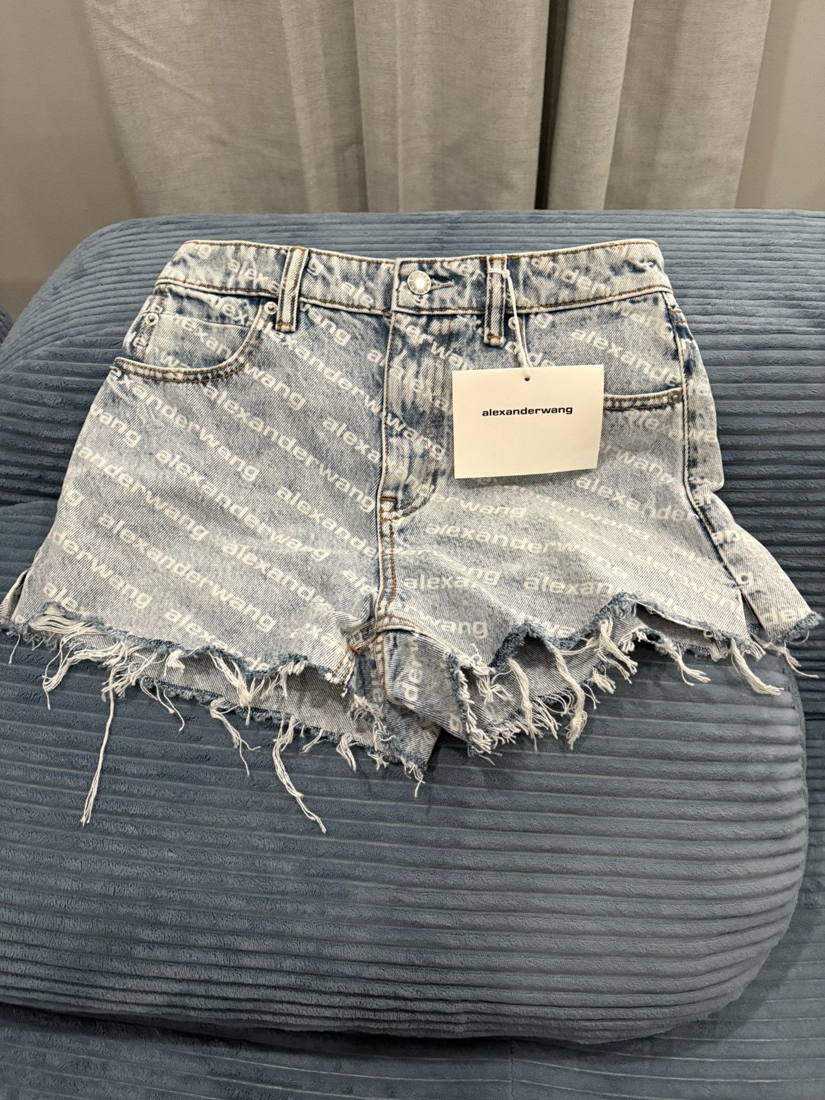 Alexander Wang AW Pebble Beach Bite Shorts Size 27" / US 4 / IT 40 - 1 Thumbnail