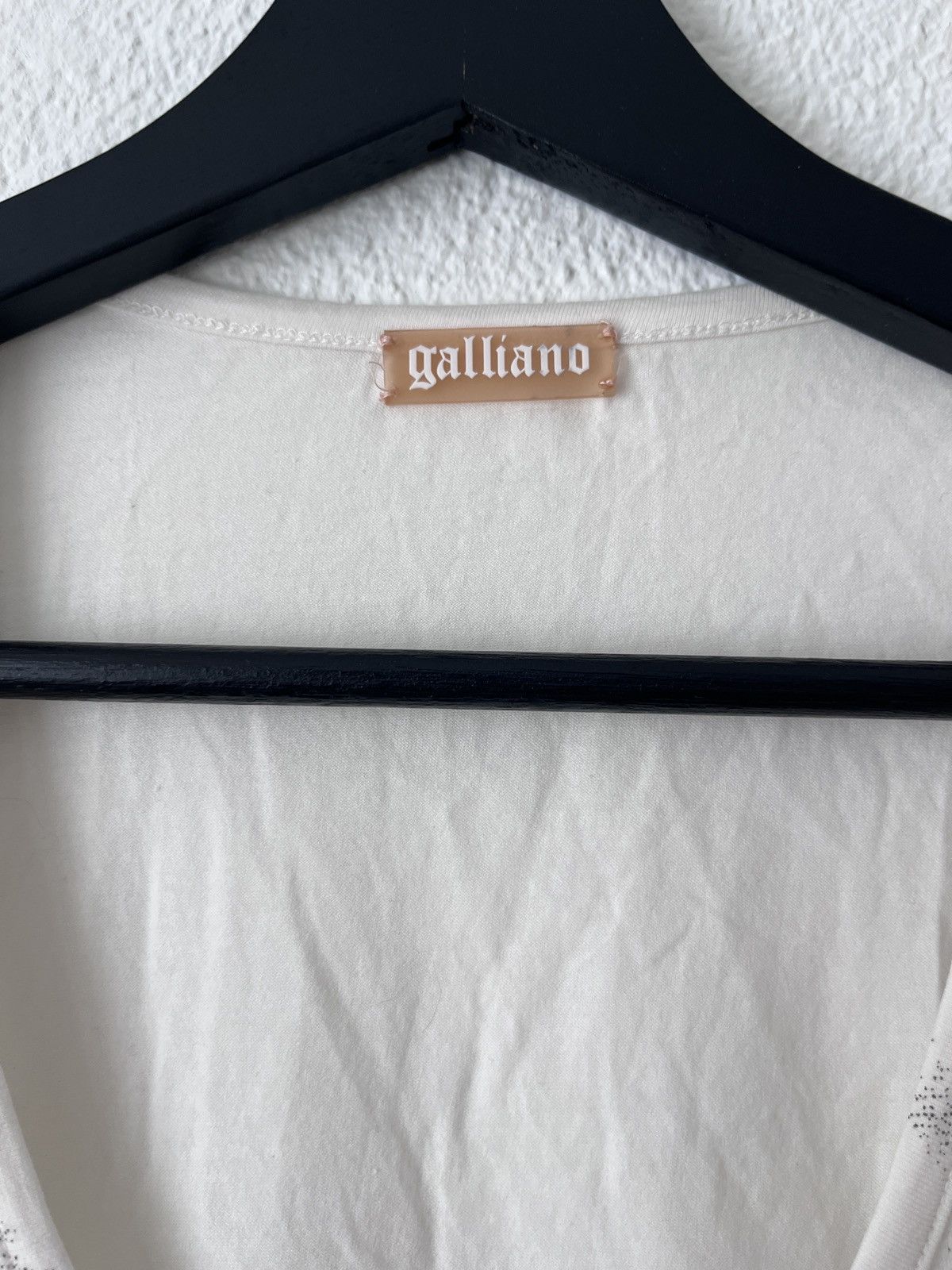 John Galliano Vintage Galliano Newspaper Print Tee Y2K Archive M Size M / US 6-8 / IT 42-44 - 4 Thumbnail