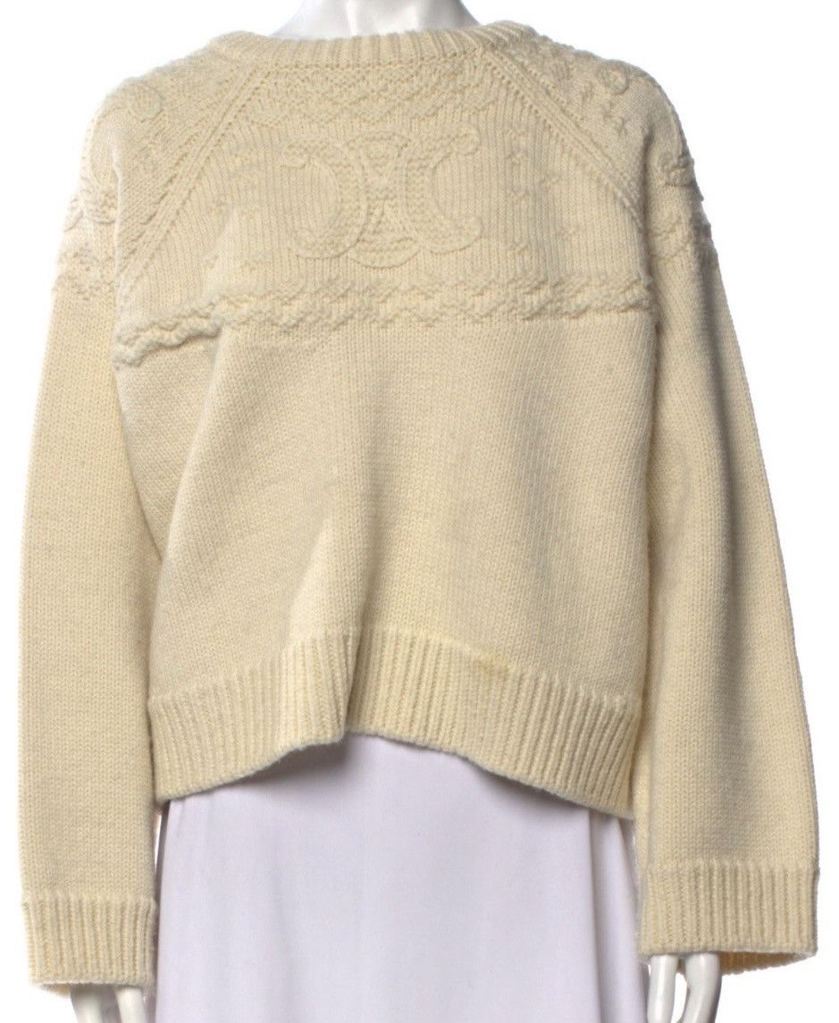 Celine Celine Classic Logo Sweater Size XS / US 0-2 / IT 36-38 - 1 Thumbnail