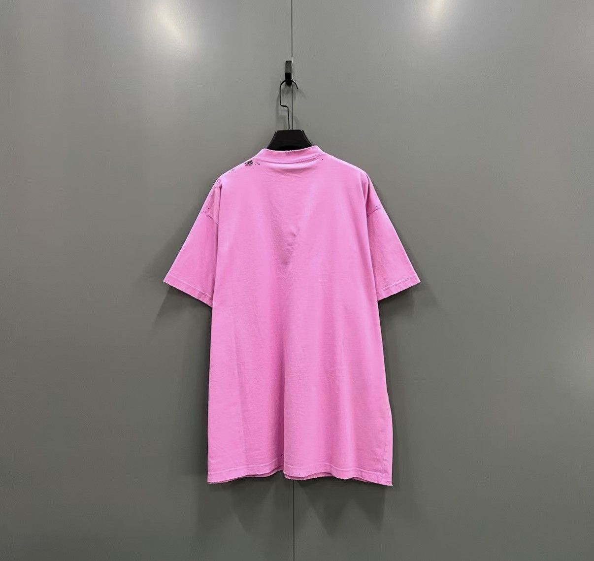 Balenciaga Balenciaga Pink Letter Logo Printed T-shirt J41 Size M / US 6-8 / IT 42-44 - 2 Thumbnail
