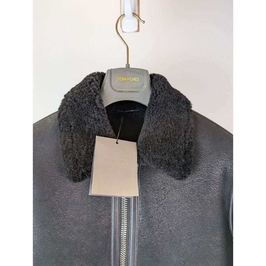 Tom Ford o1rshd1 Shearling Jacket in Black Size US S / EU 44-46 / 1 - 6 Thumbnail