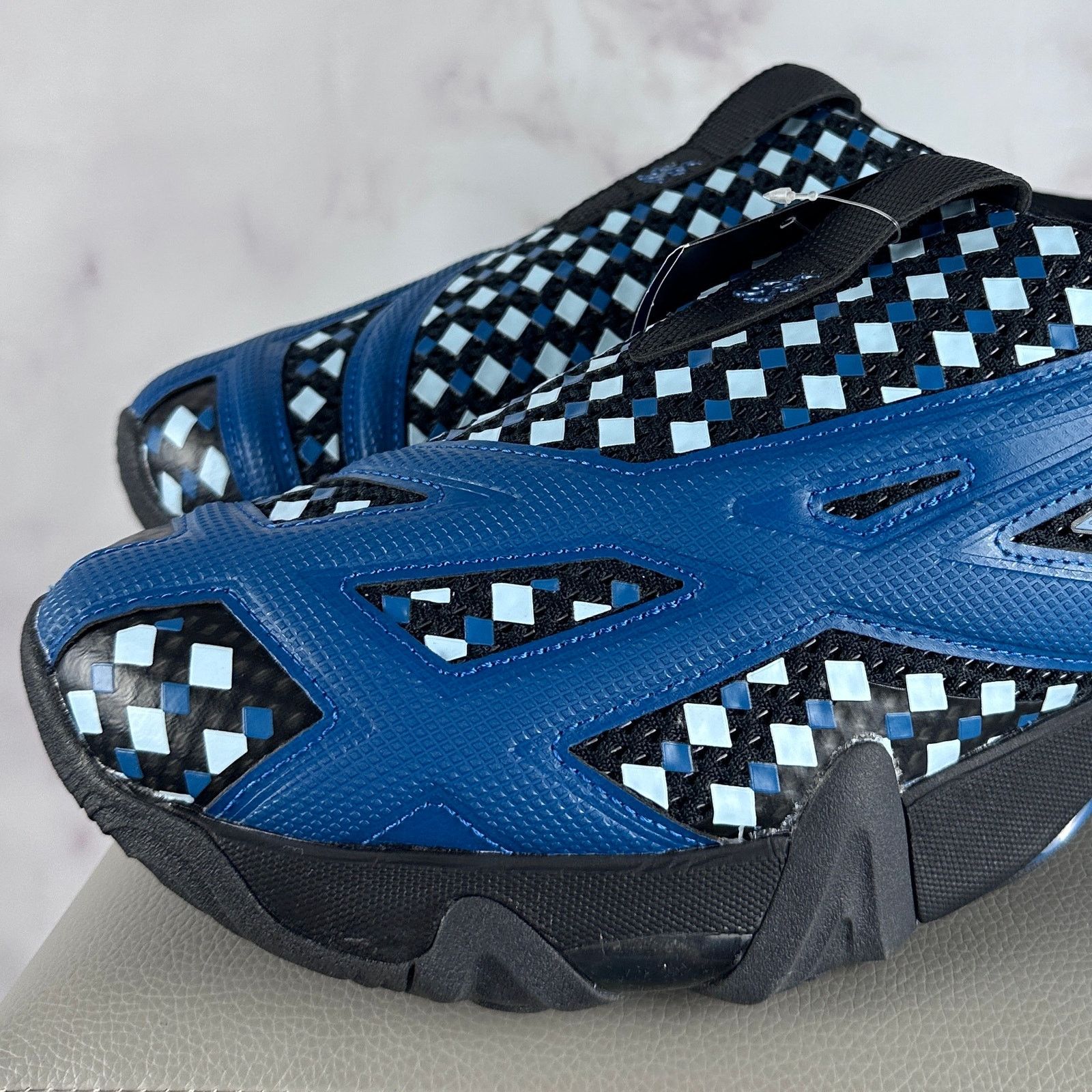 Asics × Kiko Kostadinov Novalis Gel-Styrax Graphite Grey Teal Mule Sneaker Size US 11.5 / EU 44-45 - 2 Thumbnail