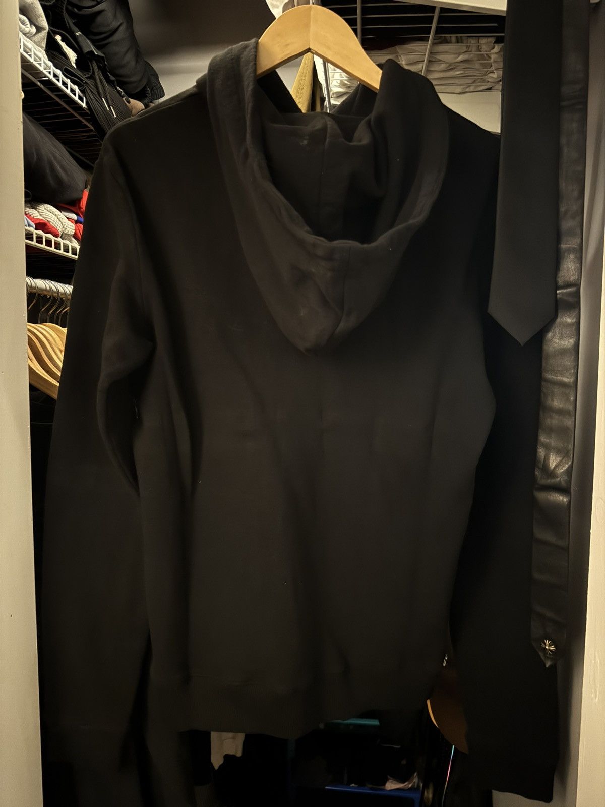 Saint Laurent Paris Saint Laurent Black Logo Hoodie Size US M / EU 48-50 / 2 - 3 Thumbnail