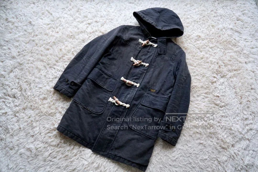 Neighborhood Black Toggle-Button Hooded Coat Size S. Size US S / EU 44-46 / 1 - 1 Thumbnail