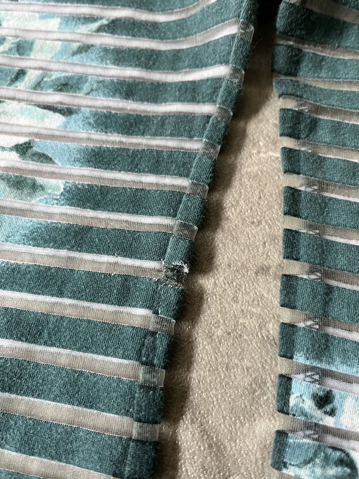 Jean Paul Gaultier Vintage Jean Paul Gaultier Aqua mesh top striped rare Size M / US 6-8 / IT 42-44 - 10 Thumbnail