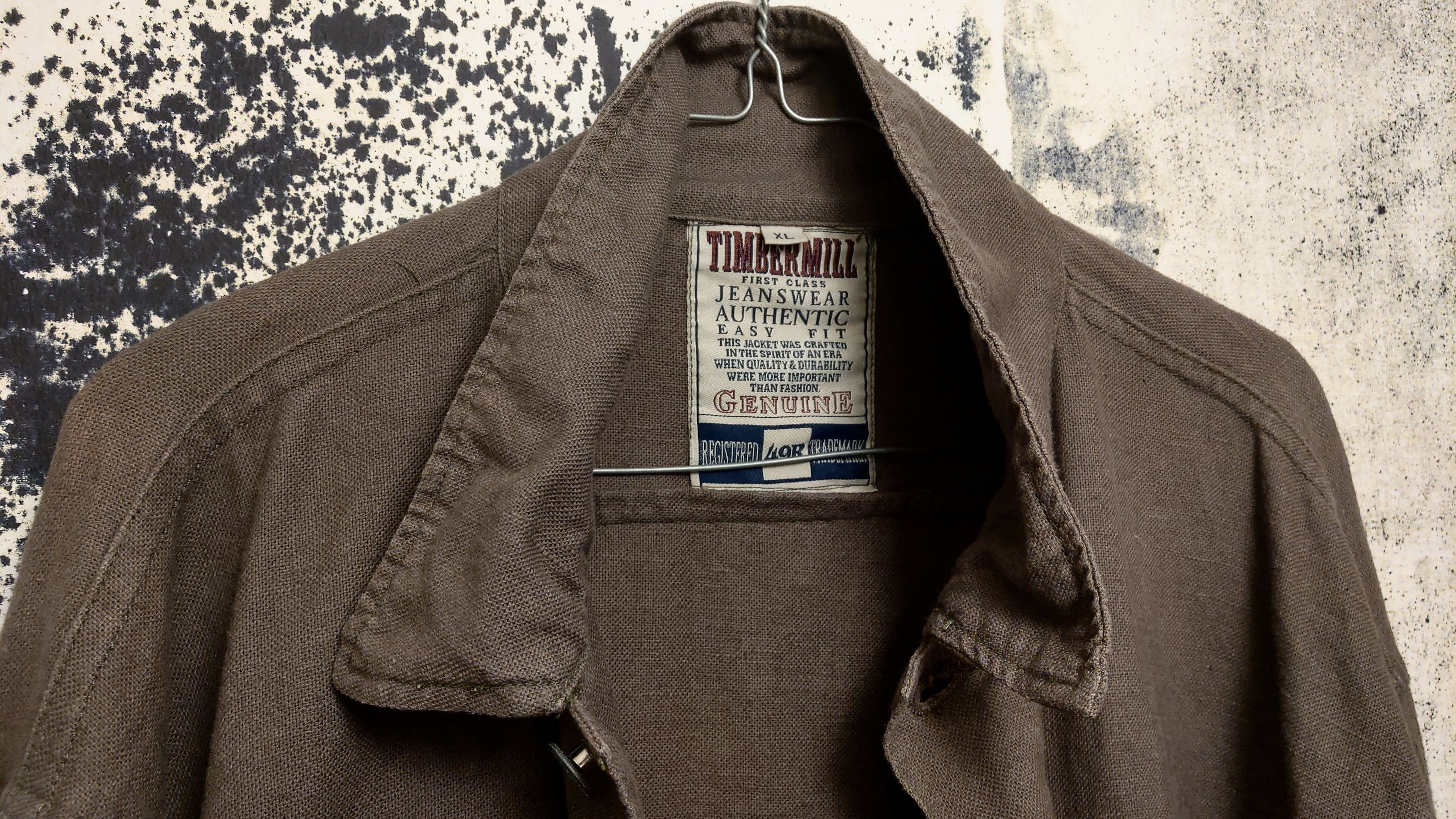 Vintage Vintage Linen Worker Jacket Industrial Raw y2k opium Size US XL / EU 56 / 4 - 4 Thumbnail