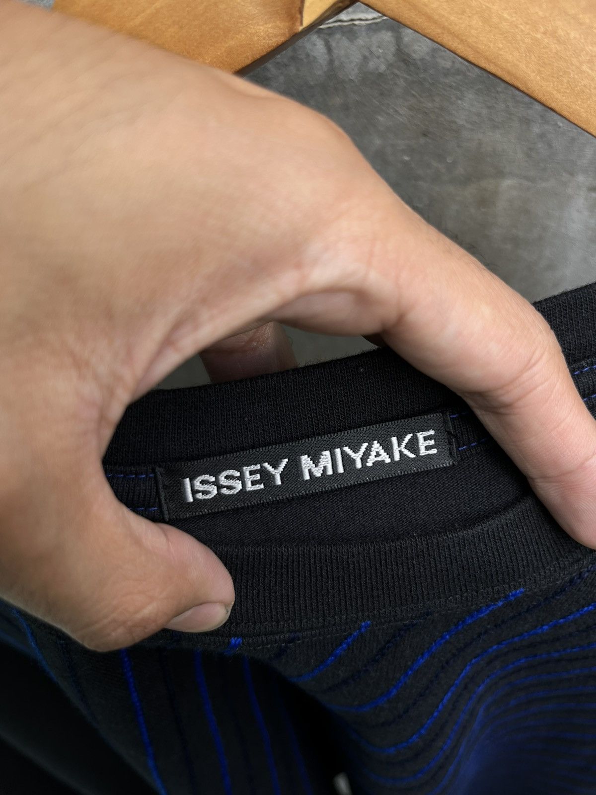 Issey Miyake Slanted Line Sweater Size US L / EU 52-54 / 3 - 6 Thumbnail