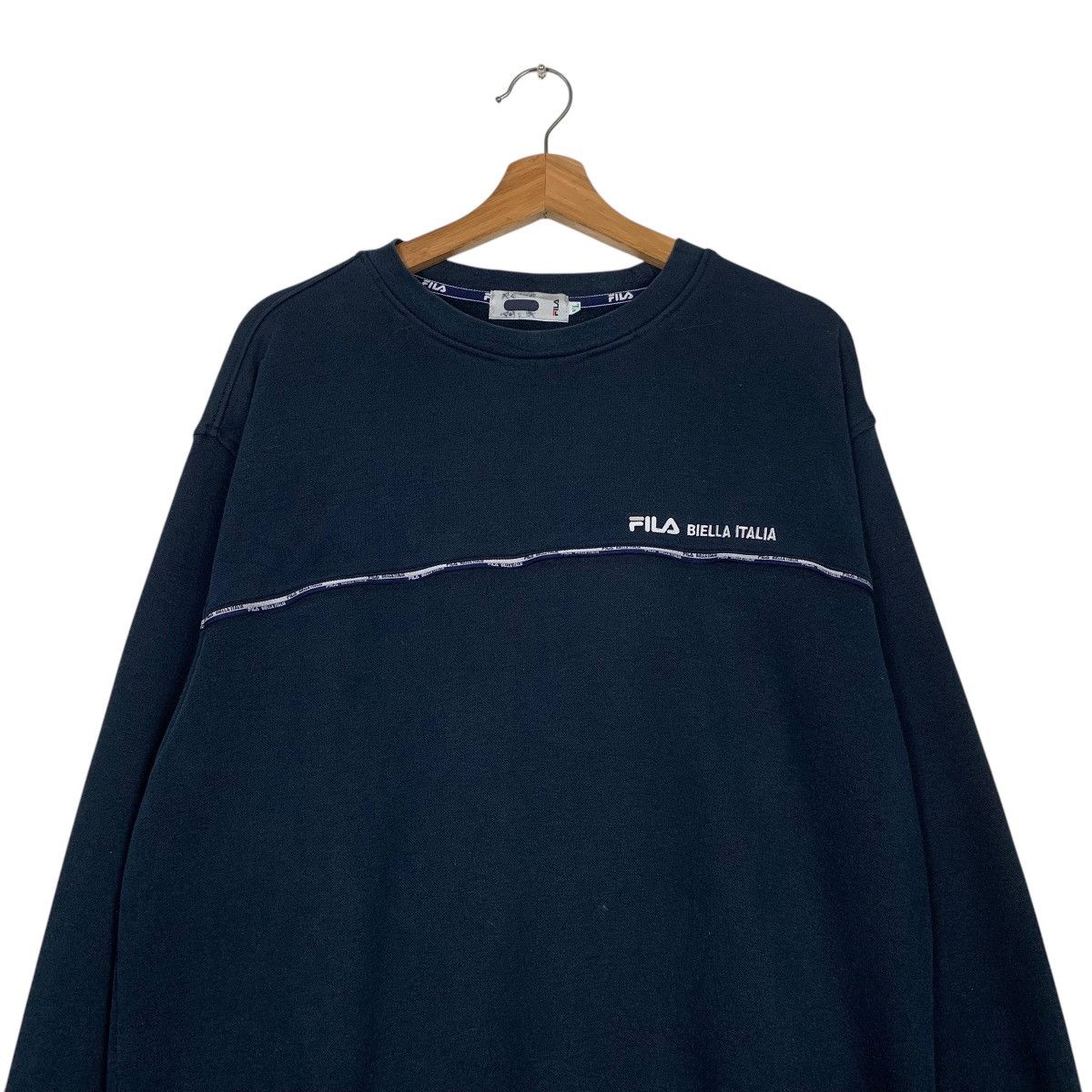 Fila Fila Biella Italia Crewneck Sweatshirt Size US XL / EU 56 / 4 - 2 Thumbnail