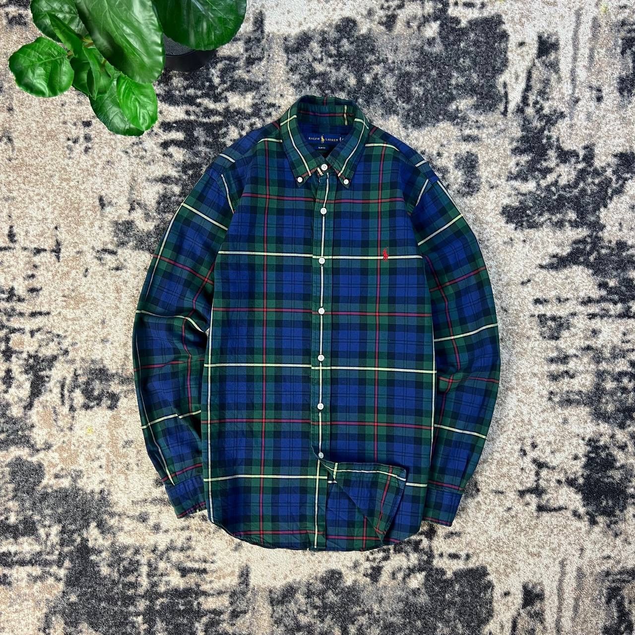 Polo Ralph Lauren Polo Ralph Lauren Luxury Checkered Button Up Shirt Size US M / EU 48-50 / 2 - 1 Thumbnail