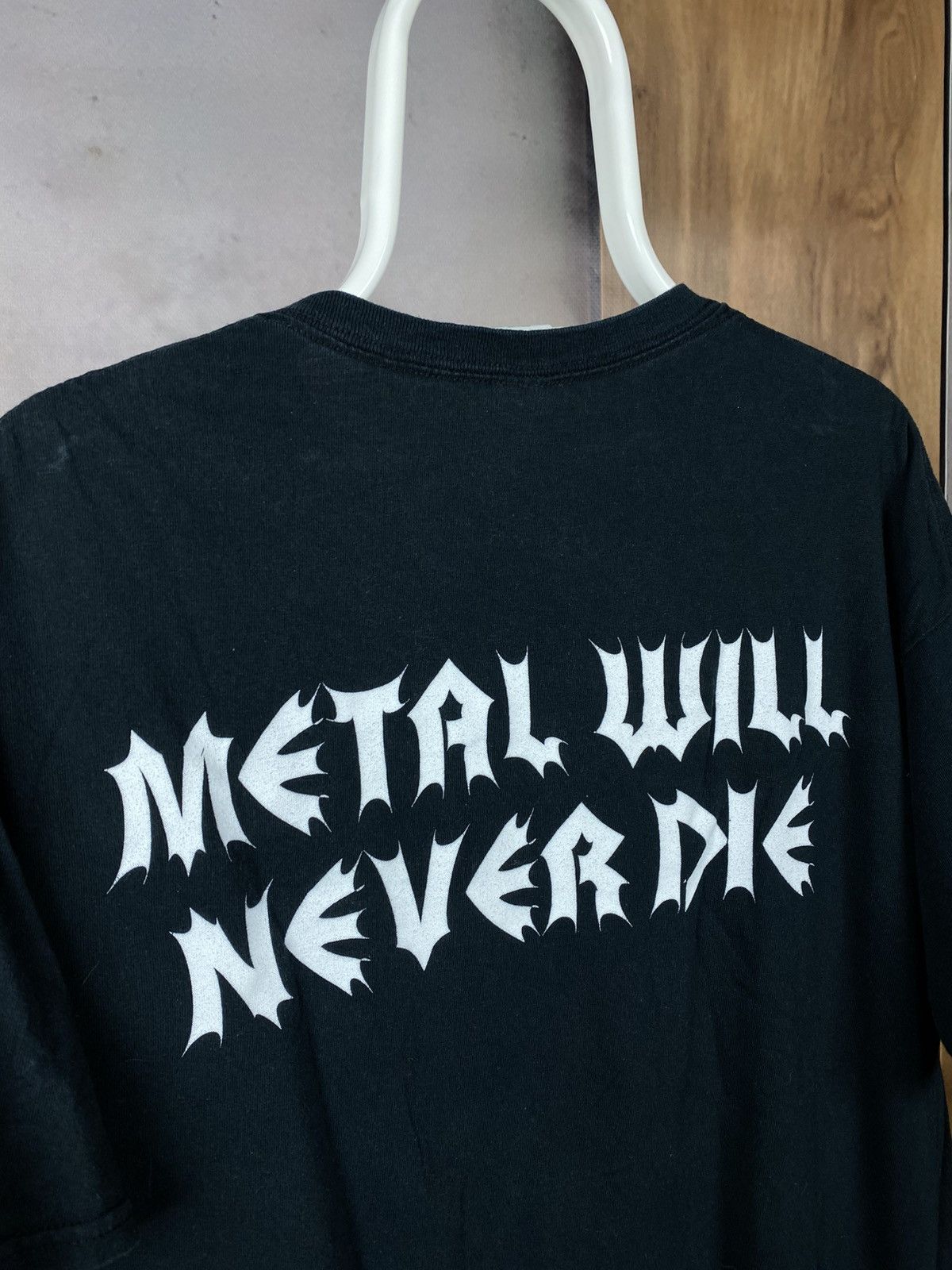 Band Tees 🎸Vintage T-Shirt Die Apokalyptischen Reiter Metal Rock Tee🎸 Size US XL / EU 56 / 4 - 4 Thumbnail