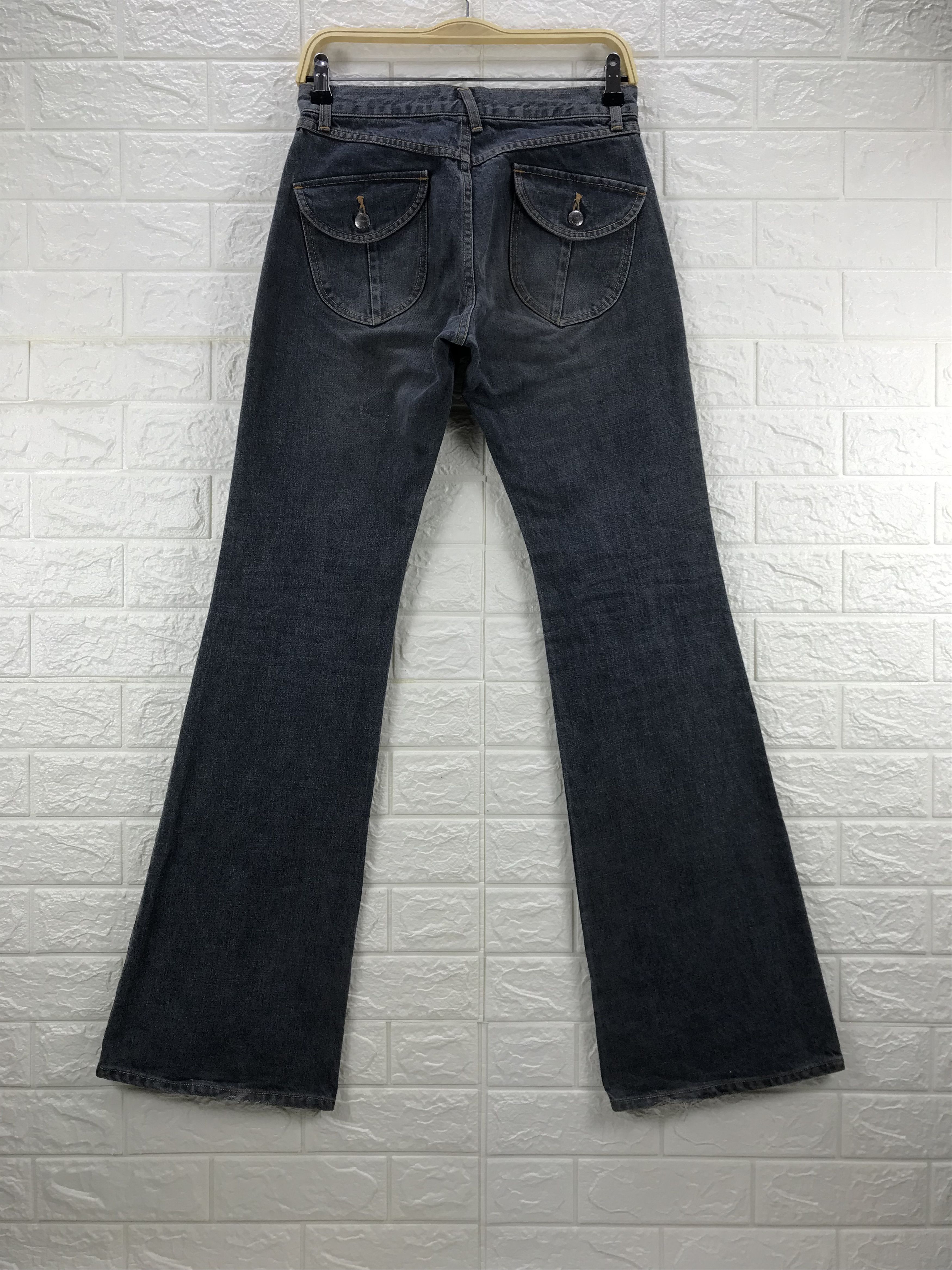 Katharine Hamnett London Vintage Katharine Hamnett London Super Flare Jeans Size 29" - 5 Thumbnail
