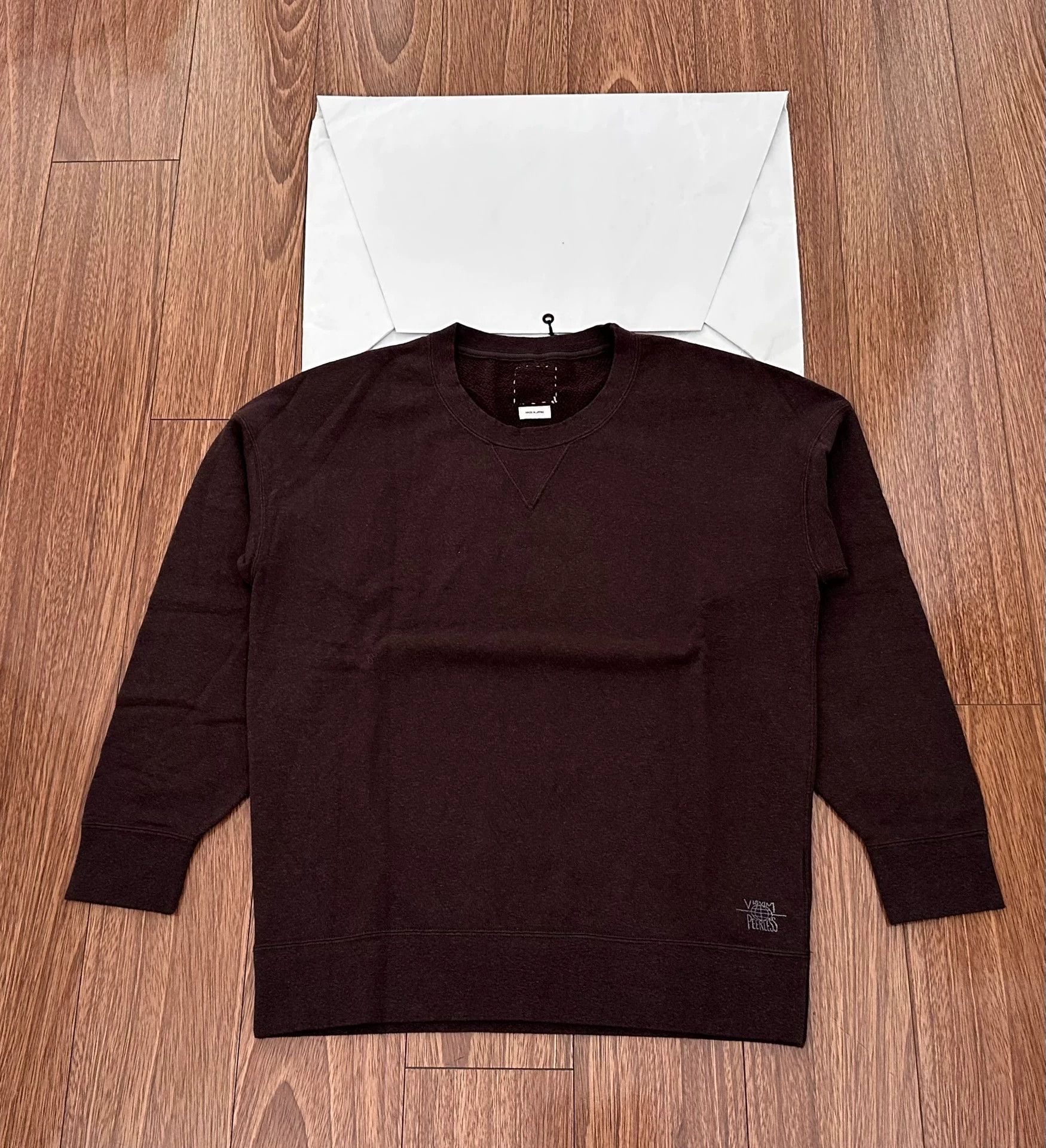 Visvim VISVIM 20AW JUMBO SWEAT L/S STAMP CHARCOAL SWEATSHIRT Size US S / EU 44-46 / 1 - 1 Thumbnail