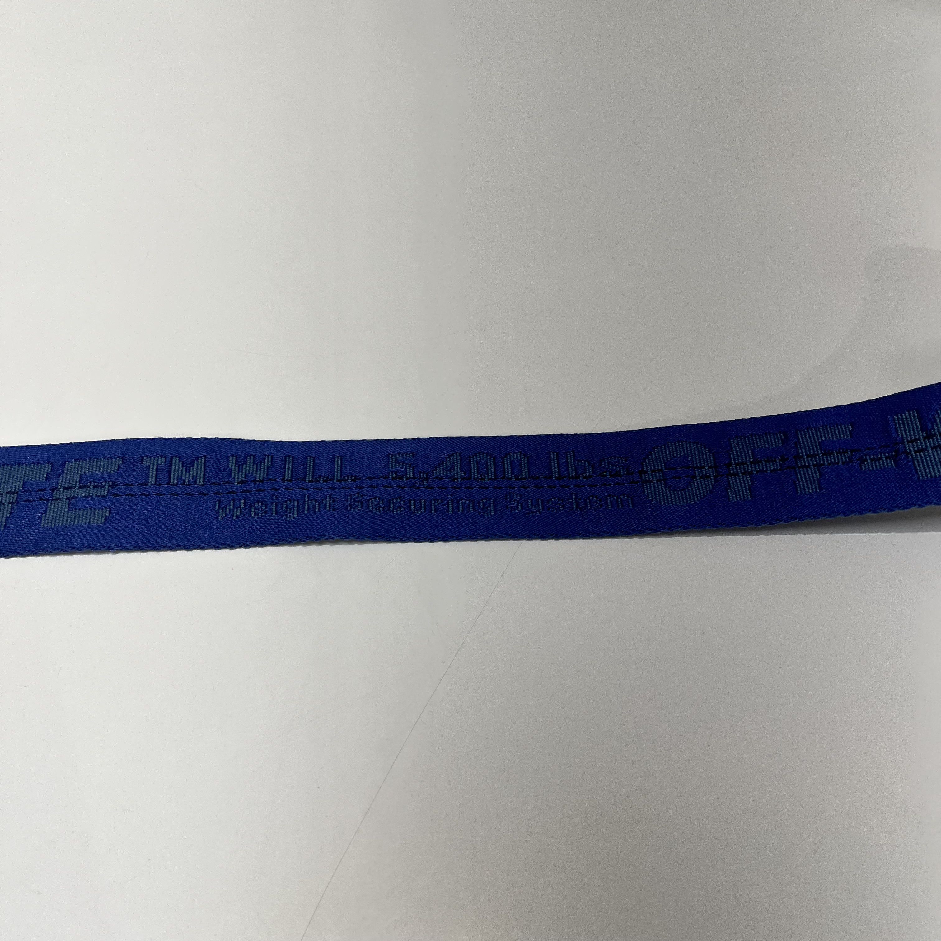 Off-White Off-White Industrial Belt Blue/Black Size ONE SIZE - 3 Thumbnail