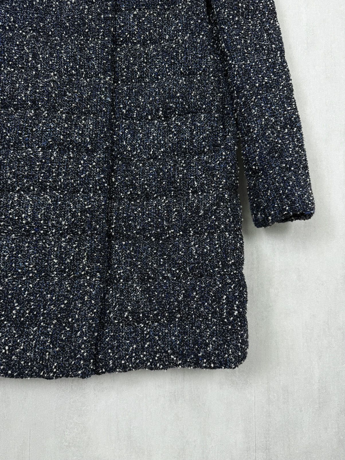 Herno Herno Women’s Tweed Down Long Jacket Size 40-42(?) Size S / US 4 / IT 40 - 6 Thumbnail