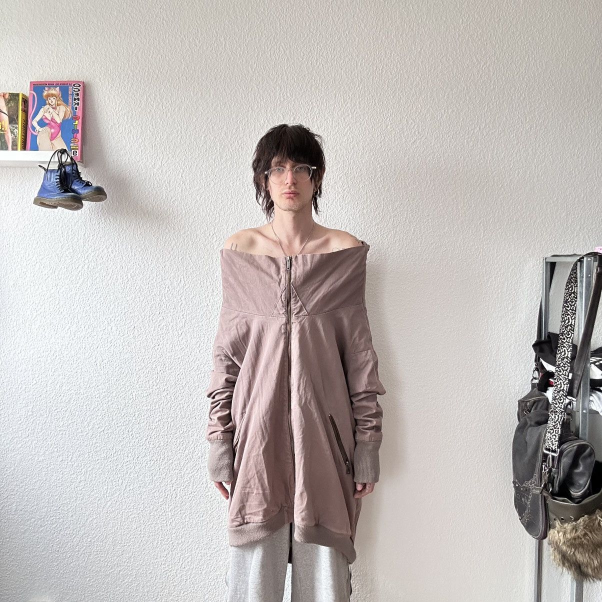 Other avant-garde Jacket in Rick Owens / Yohji Yamamoto Style Size M / US 6-8 / IT 42-44 - 3 Thumbnail