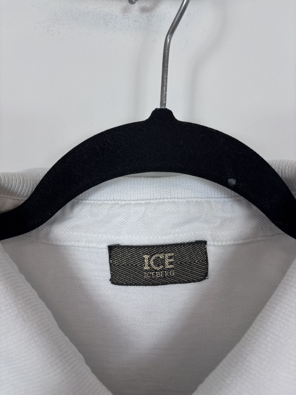 Iceberg Ice Iceberg International Flags White Big Logo Polo Shirt Size US M / EU 48-50 / 2 - 13 Thumbnail