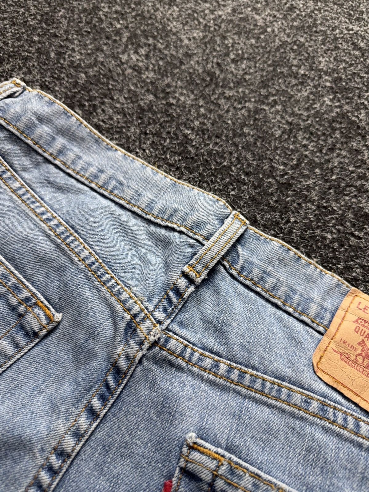 Levi's Vintage Clothing Vintage 90s Custom Chrome Hearts Style Cross Denim Jeans Size US 33 - 18 Thumbnail