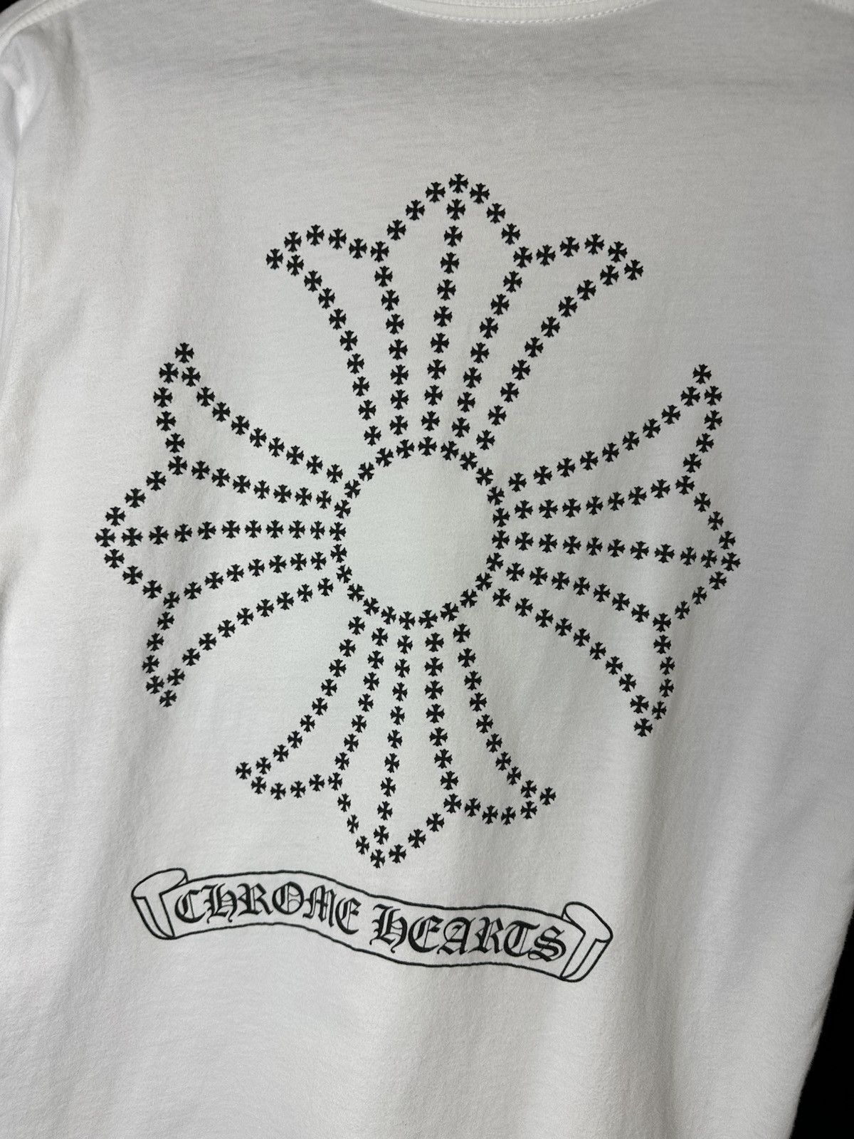 Chrome Hearts Chrome Hearts Jumbo Cross Scroll Pocket Tee Size US M / EU 48-50 / 2 - 3 Thumbnail