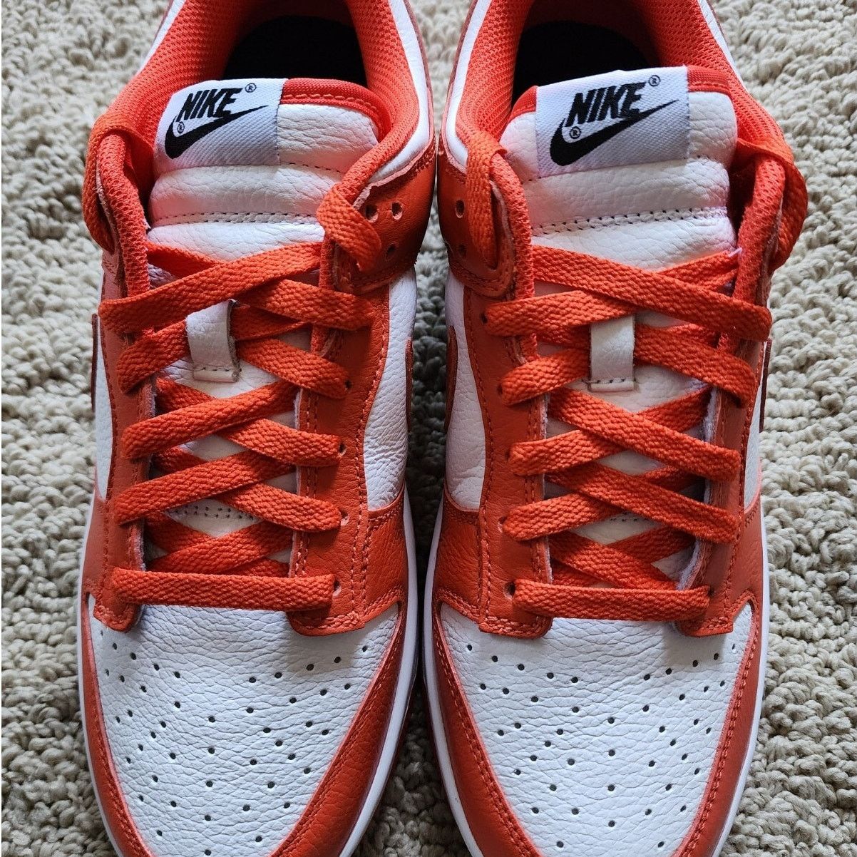 Nike Nike By You Dunk Low Retro Orange White Brand New Sz 9 Size US 9 / EU 42 - 4 Thumbnail