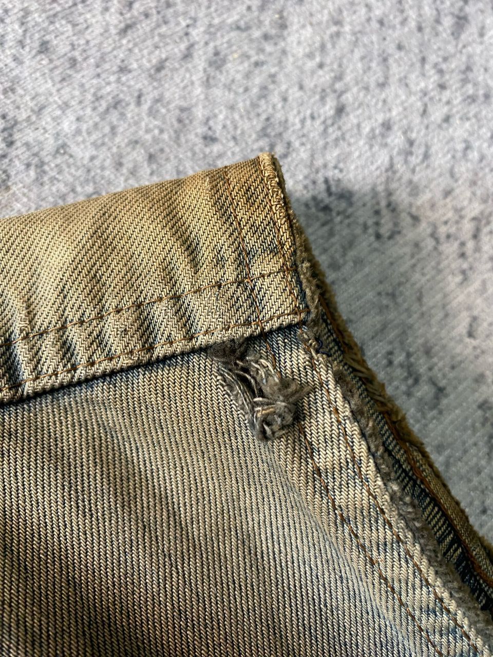 Levi's × Vintage Vintage Levis Distressed Denim Vest Jacket Size US M / EU 48-50 / 2 - 15 Thumbnail