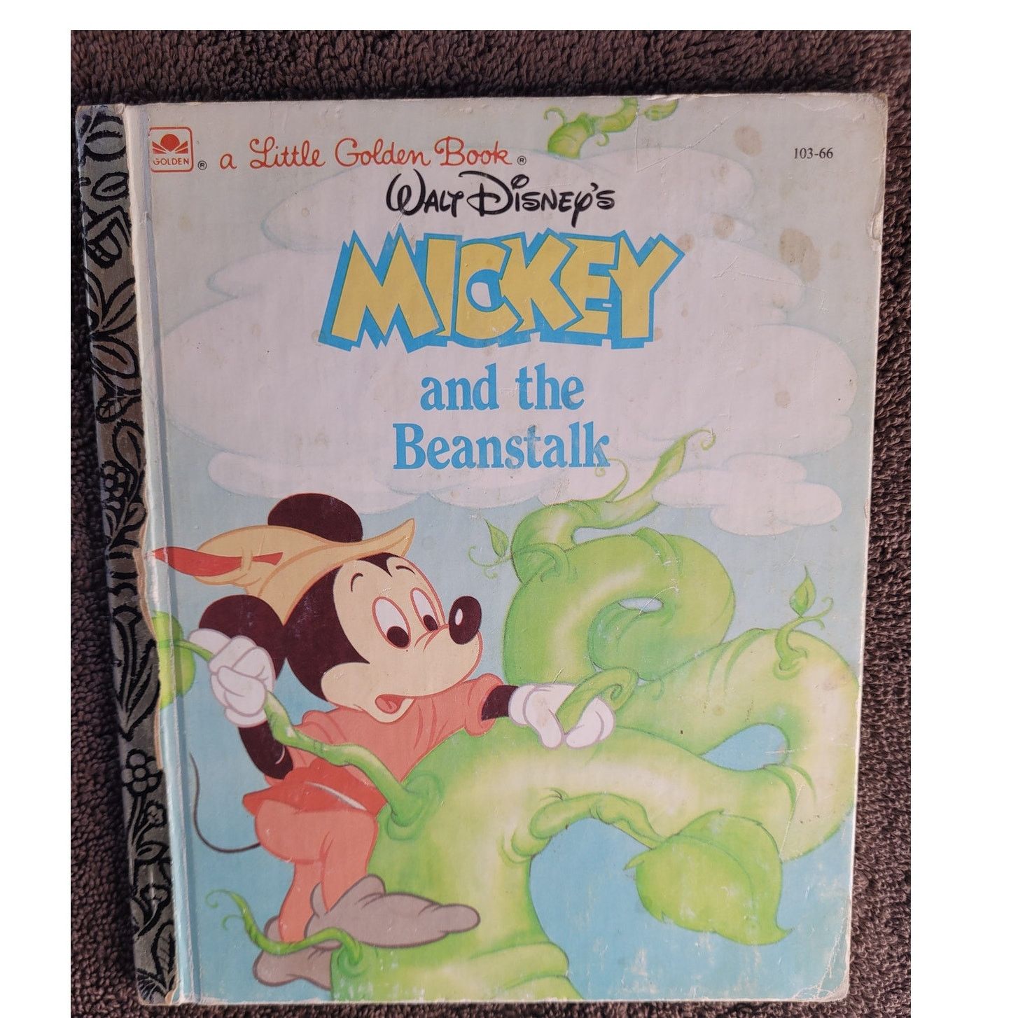 Disney Mickey and the Beanstalk Story Book Vintage 1988 Size ONE SIZE - 1 Thumbnail