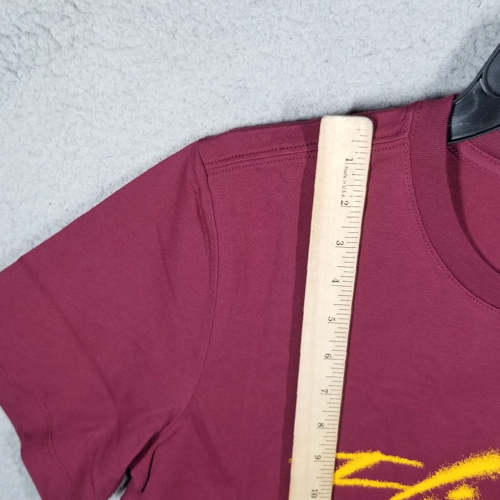 Nike Nike Air Jordan Flight Script Graphic T-Shirt Men's Small Maroon Basketball Michael Jordan 2020s Size US S / EU 44-46 / 1 - 4 Thumbnail
