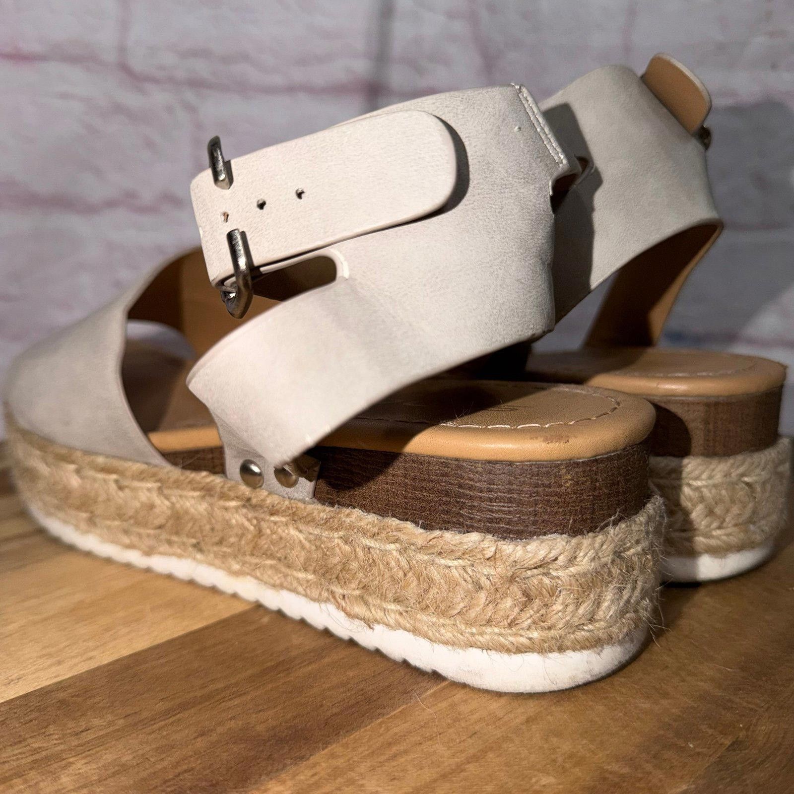 Scotch & Soda Soda Women's Espadrille Platform Sandals Size 7 Size US 7 / IT 37 - 5 Thumbnail