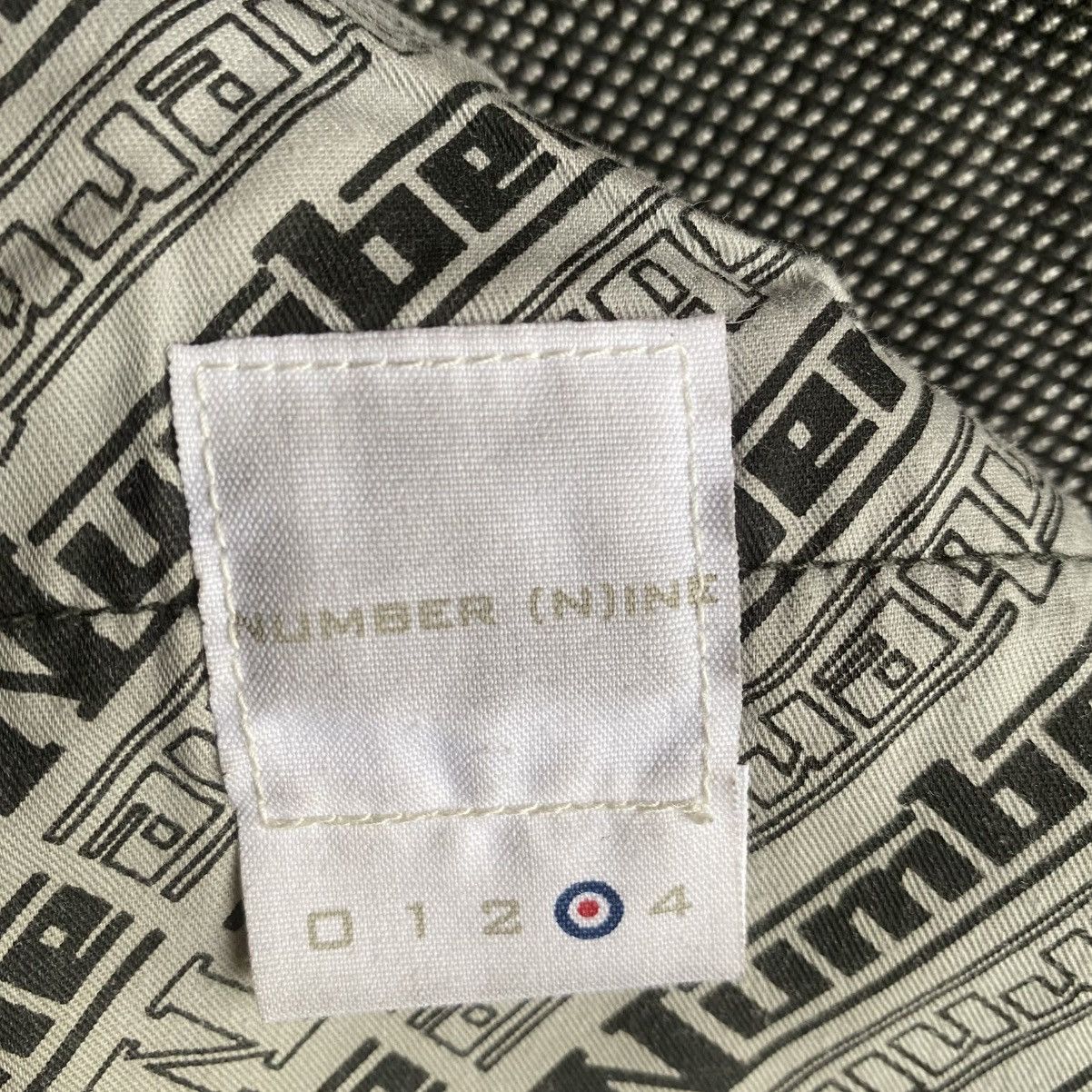 Number (N)ine Vintage SS00 “Extra Heavy” Inside Out Jacquard Denim Size US 28 / EU 44 - 6 Thumbnail