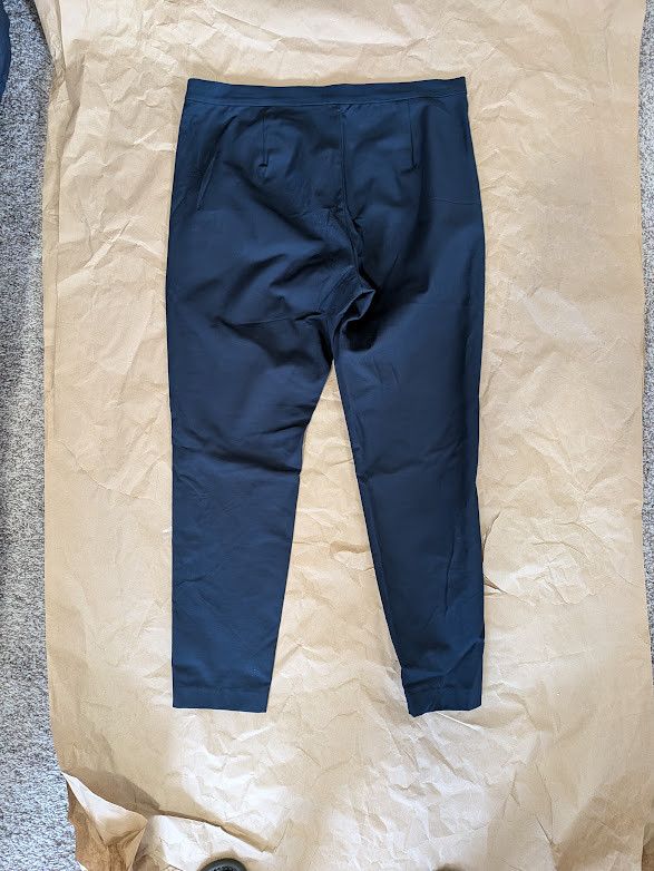 Banana Republic navy Devon stretch skinny ankle size 14 pants Size 36" / US 14 / IT 50 - 2 Thumbnail