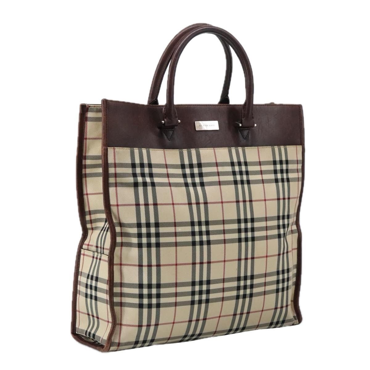 Burberry Burberry Nova Check Boston Bag Canvas Beige | Grailed