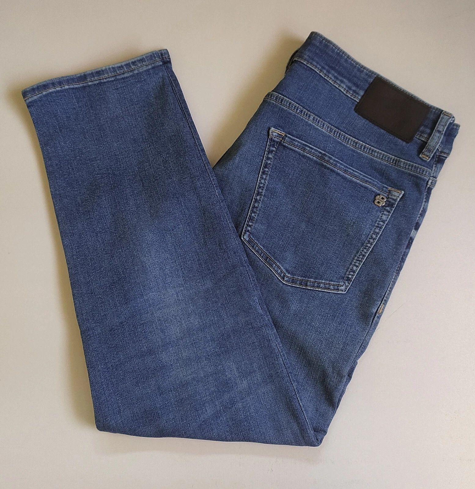 Hugo Boss HUGO BOSS RE.MAINE Regular fit men's Jeans T 1246 Size US 33 - 14 Thumbnail