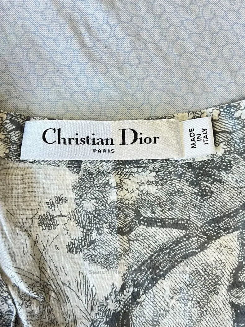 Dior Dior Zoo series long shirt Size XXS / US 00 / IT 34 - 6 Thumbnail