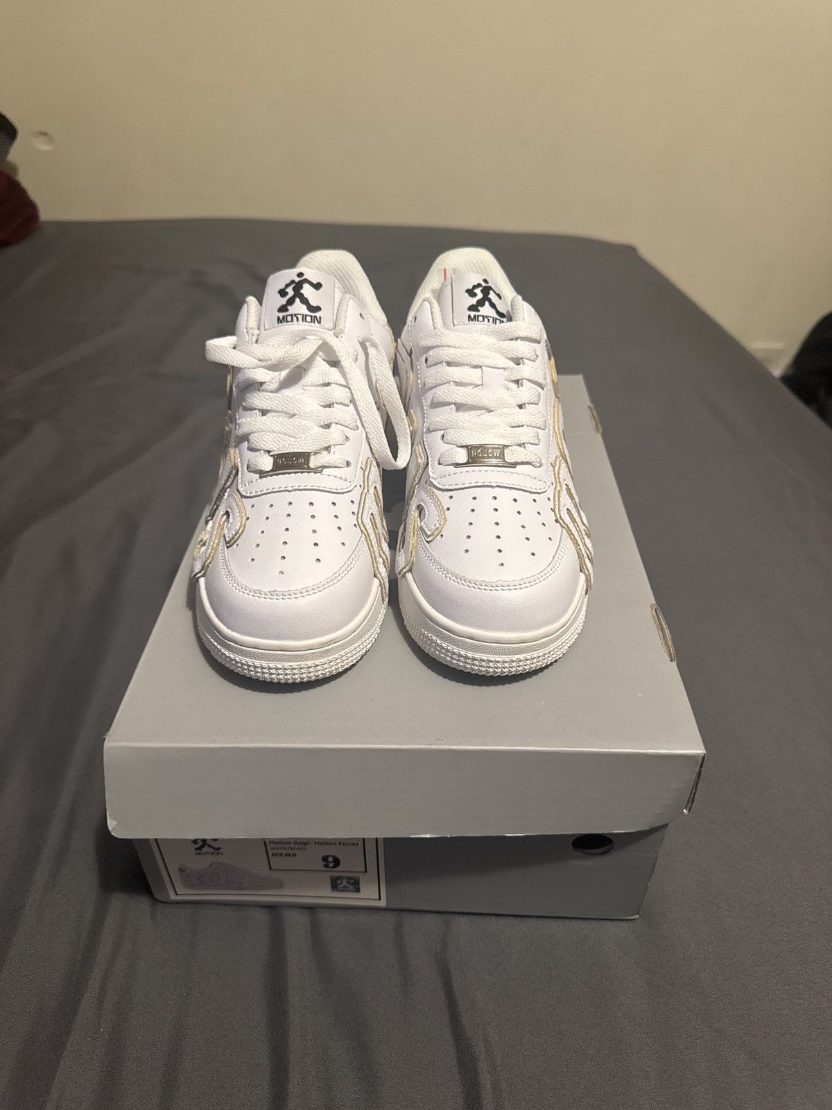 Other Airforce One Custom (Motion Boys USA Custom Sneaker) Size US 6 / EU 39 - 1 Thumbnail