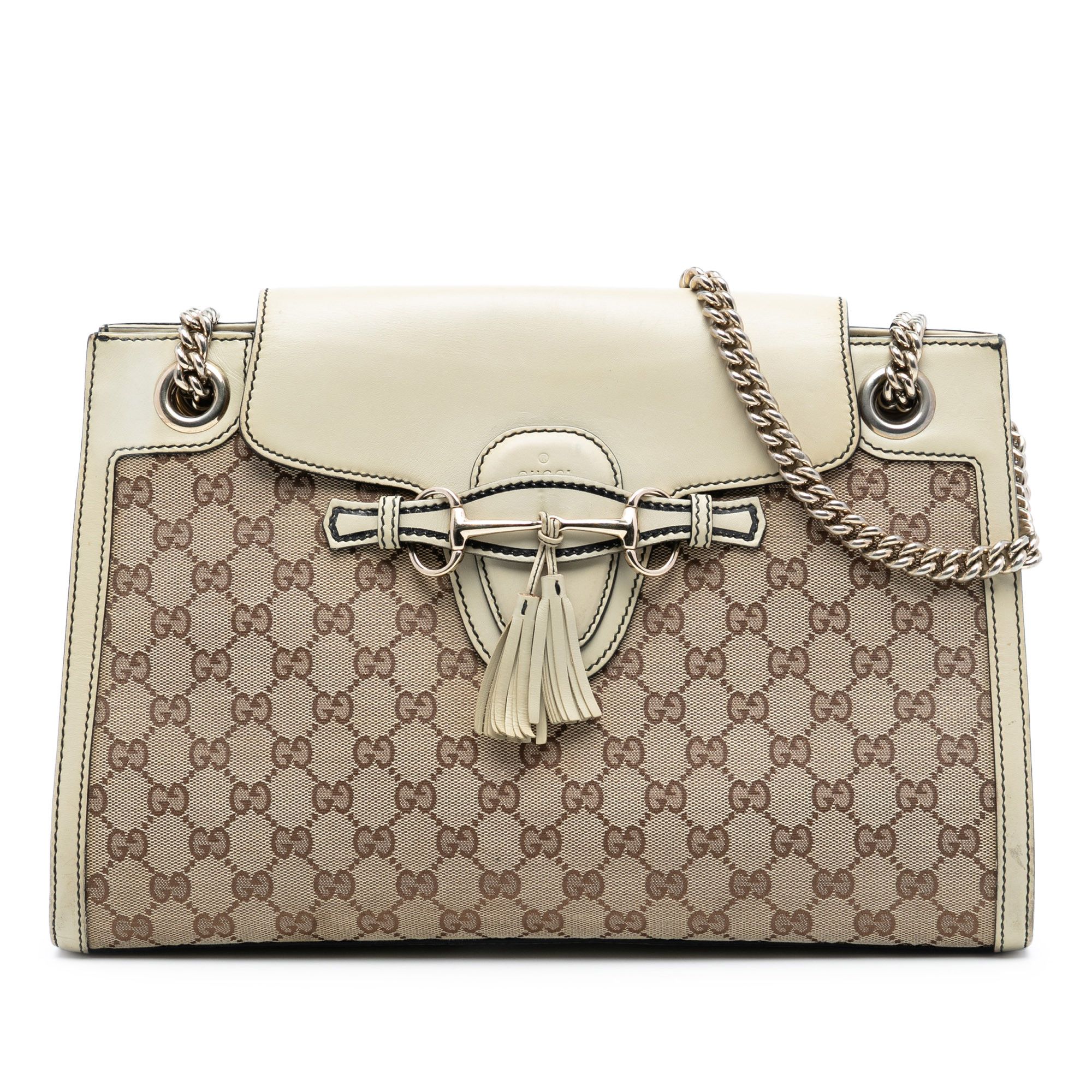 Gucci Gucci Large GG Canvas Emily Shoulder Bag Size ONE SIZE - 1 Thumbnail