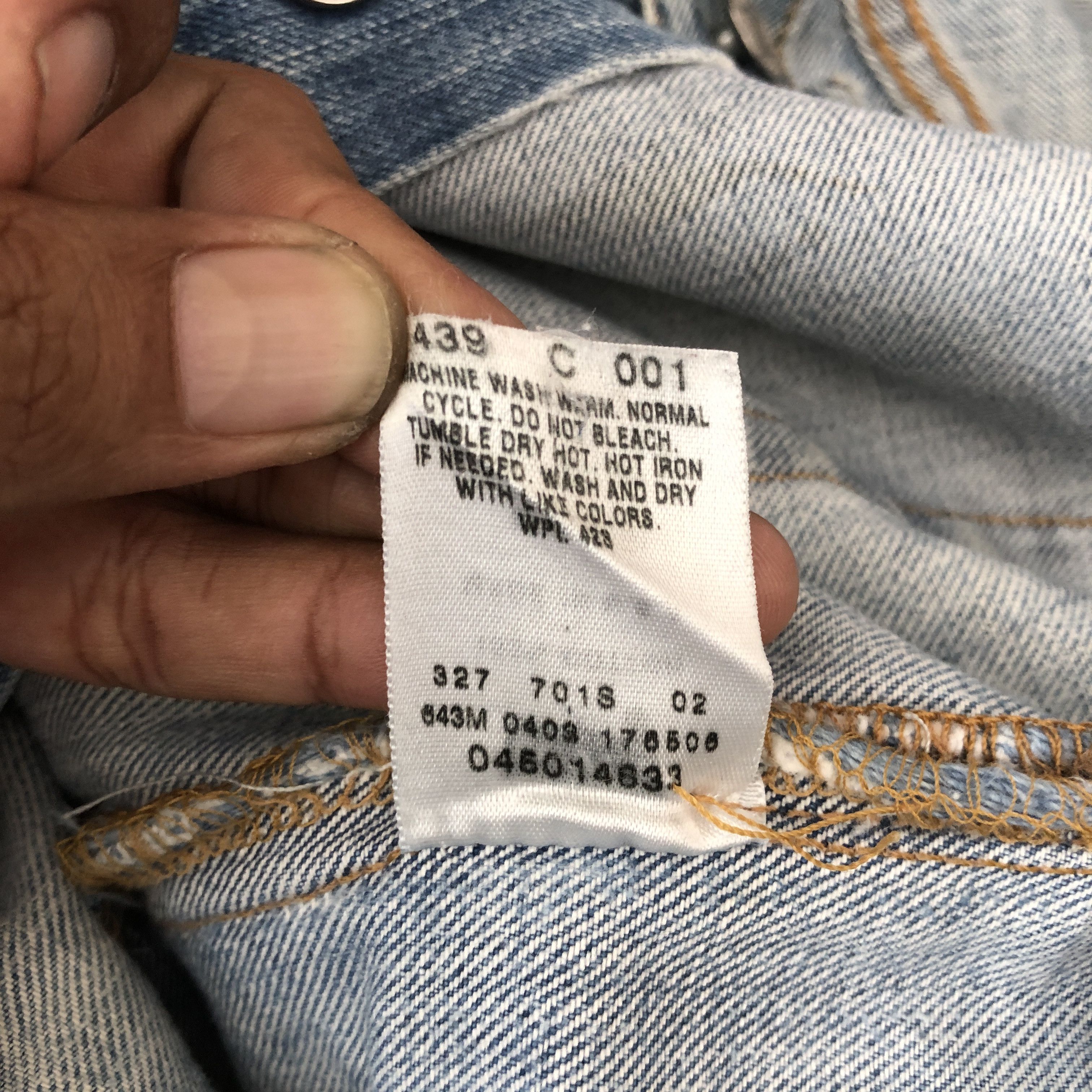 Levi's Y2K LVC Levis 501 Jeans Premium Levi's 501 Blue Wash Denim Size US 32 / EU 48 - 12 Thumbnail