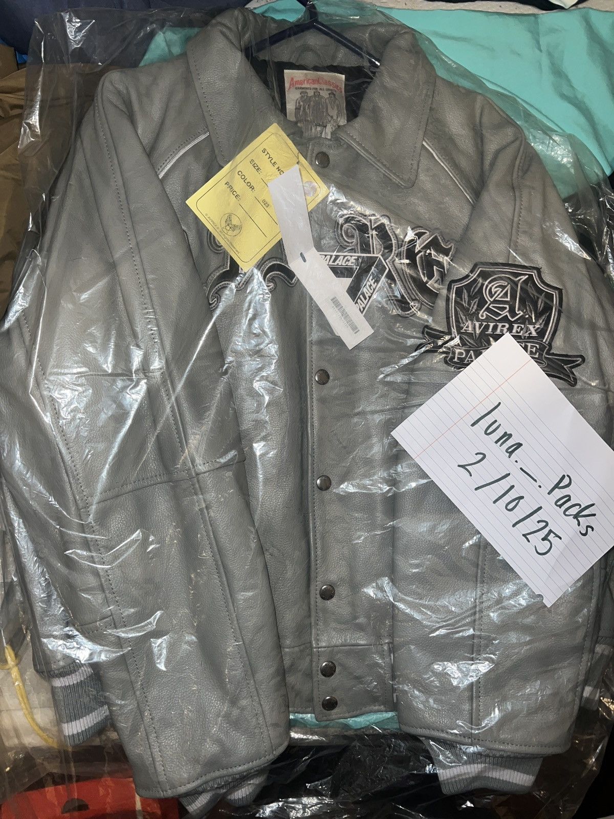 Avirex × Palace Palace Avirex Leather Jacket (FW23) Size US S / EU 44-46 / 1 - 2 Thumbnail