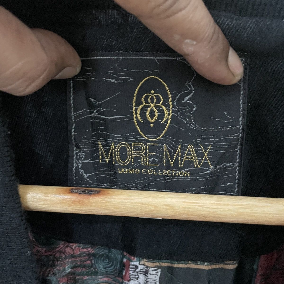 Japanese Brand Vintage More Max Uomo Collection Jacket Size US L / EU 52-54 / 3 - 5 Thumbnail