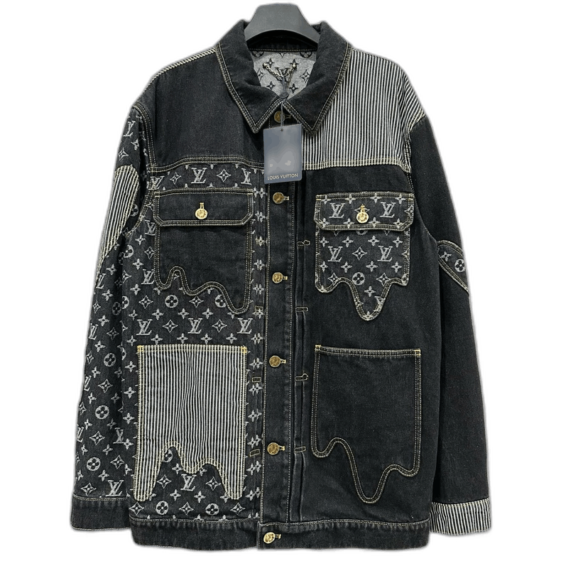 Louis Vuitton Louis Vuitton Nigo Denim Jacket - dmc Size M / US 6-8 / IT 42-44 - 1 Thumbnail